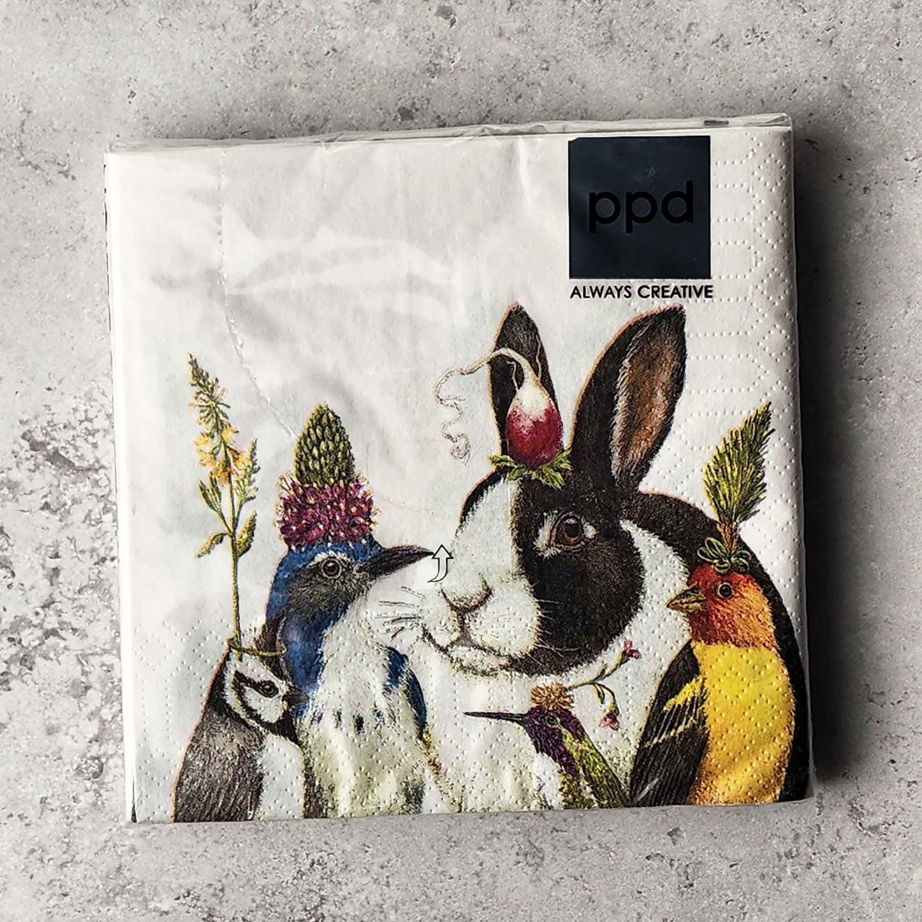 Beverage Napkin - Simply Radishing