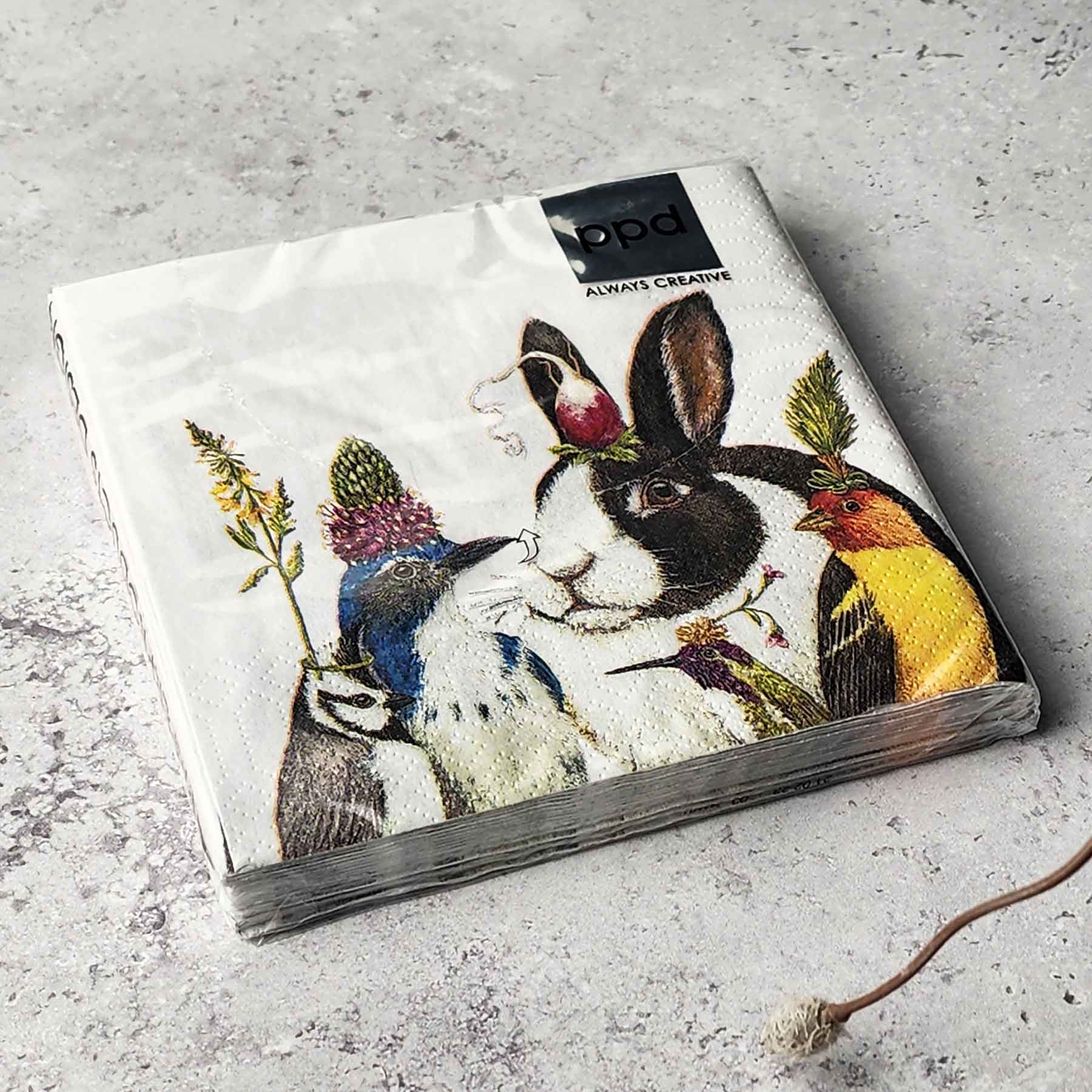 Beverage Napkin - Simply Radishing