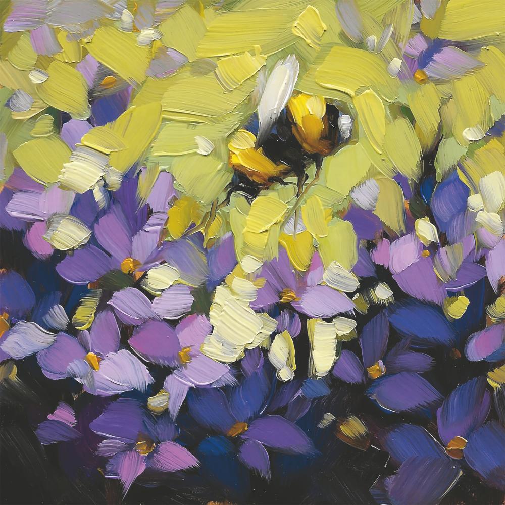 Beverage Napkin - Flight of Bumblebee