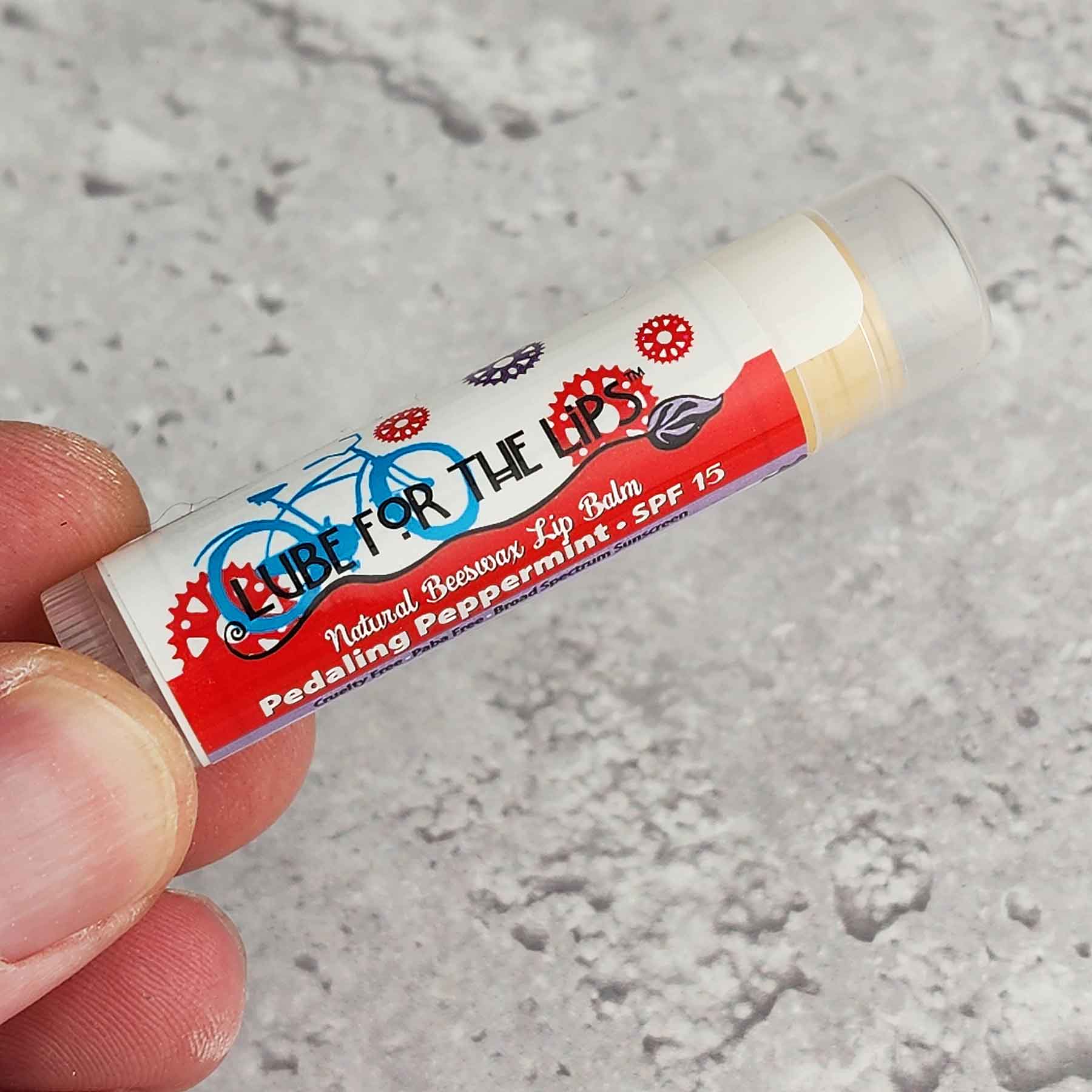 Pedaling Peppermint Lube For the Lips