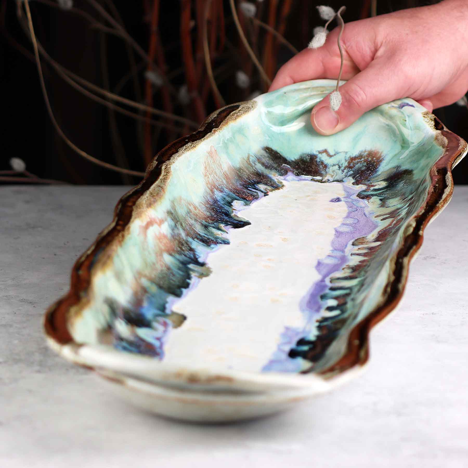 Skinny Oblong Dish