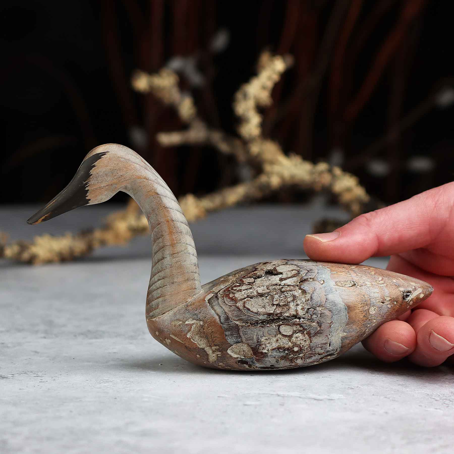 Mini Swan Decoy