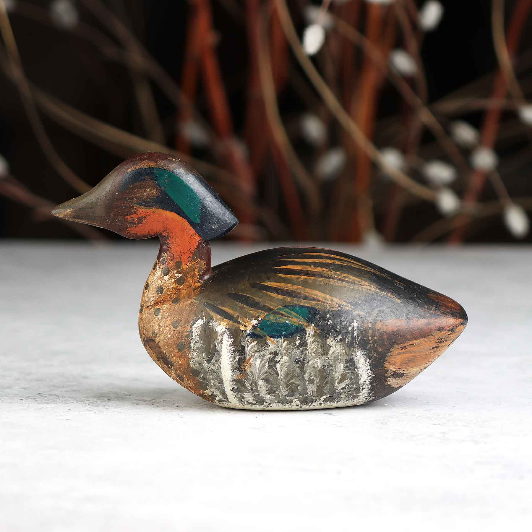 Mini Black Duck Decoy