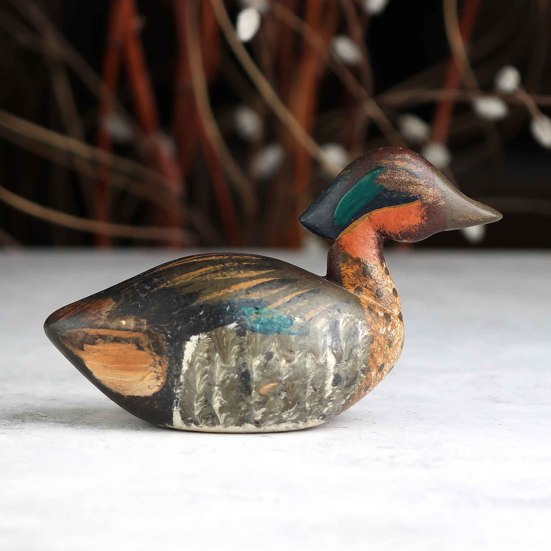 Mini Black Duck Decoy