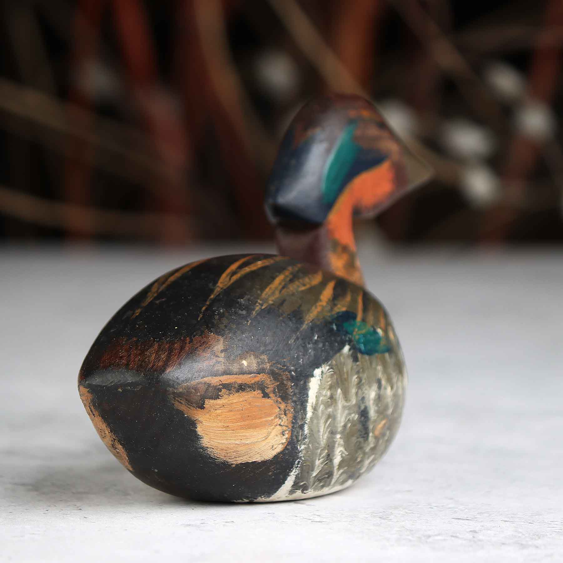 Mini Black Duck Decoy