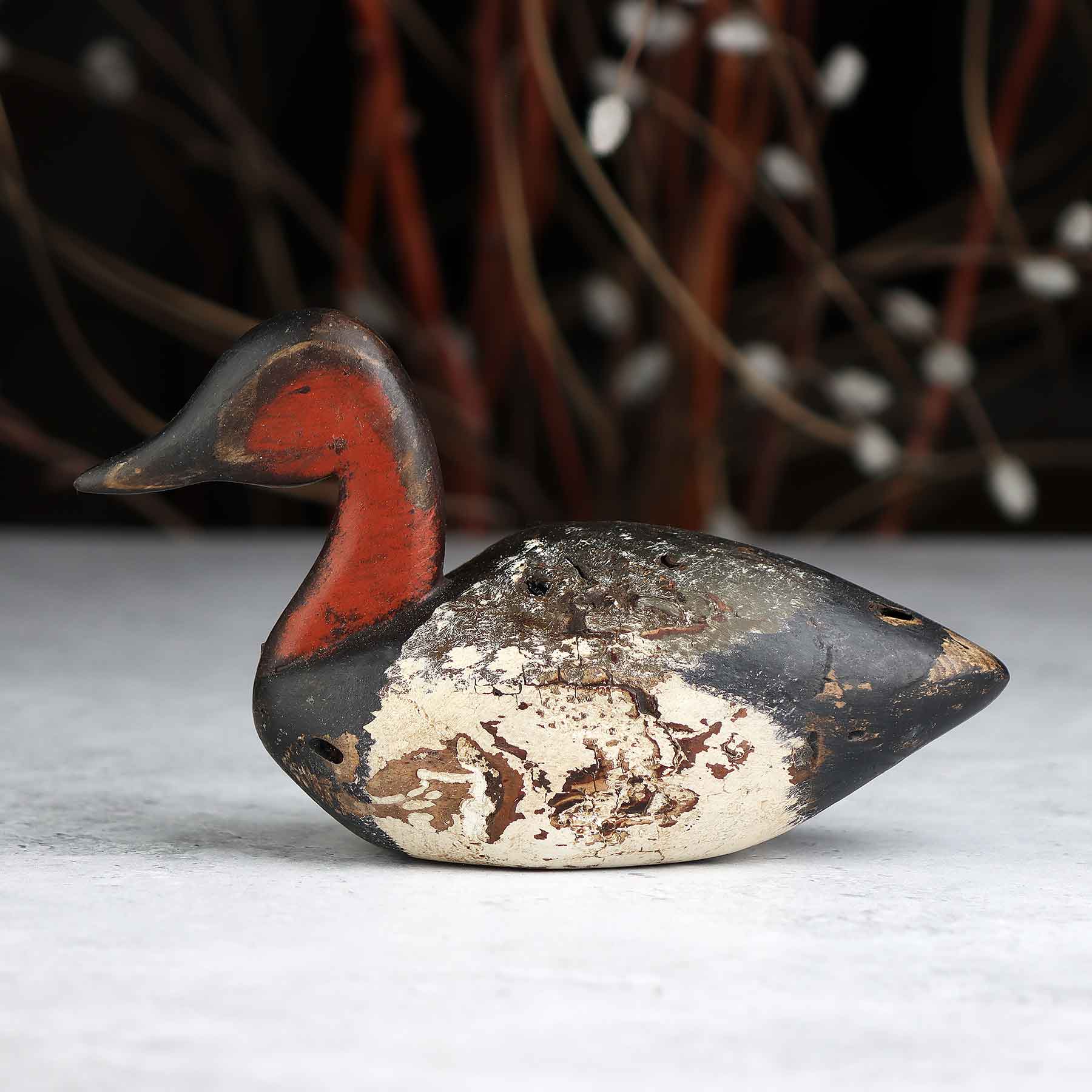 Mini Black Duck Decoy