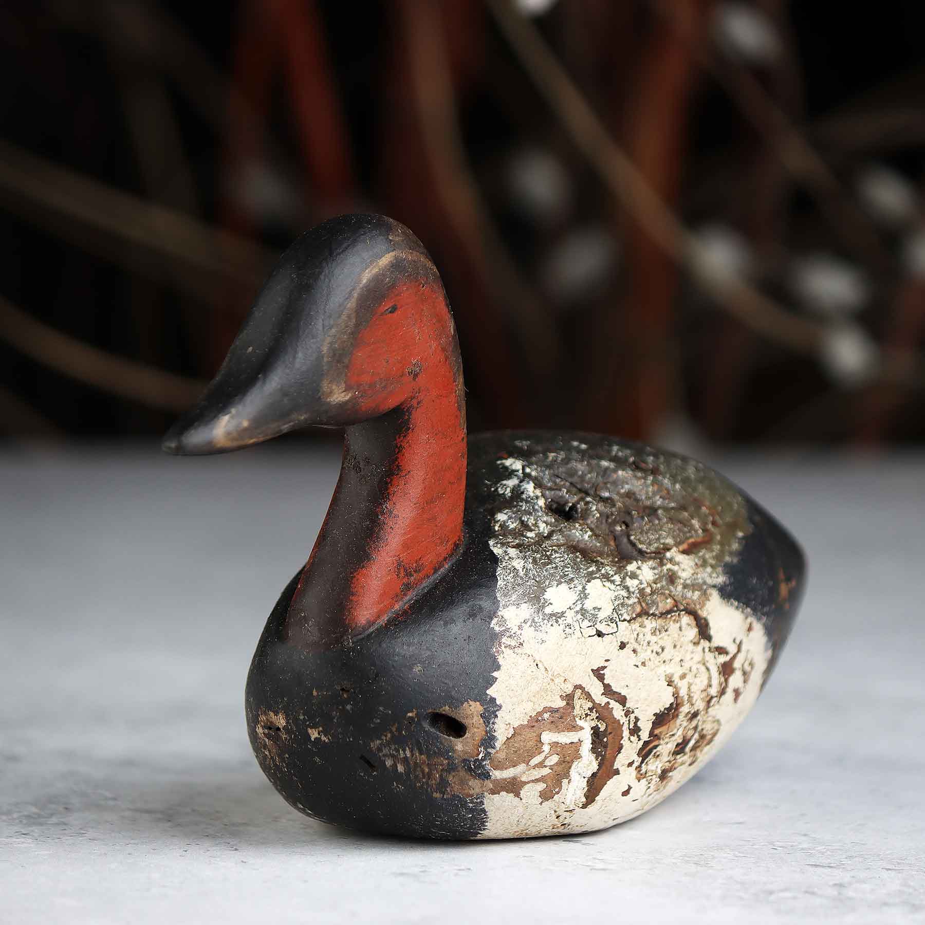 Mini Black Duck Decoy