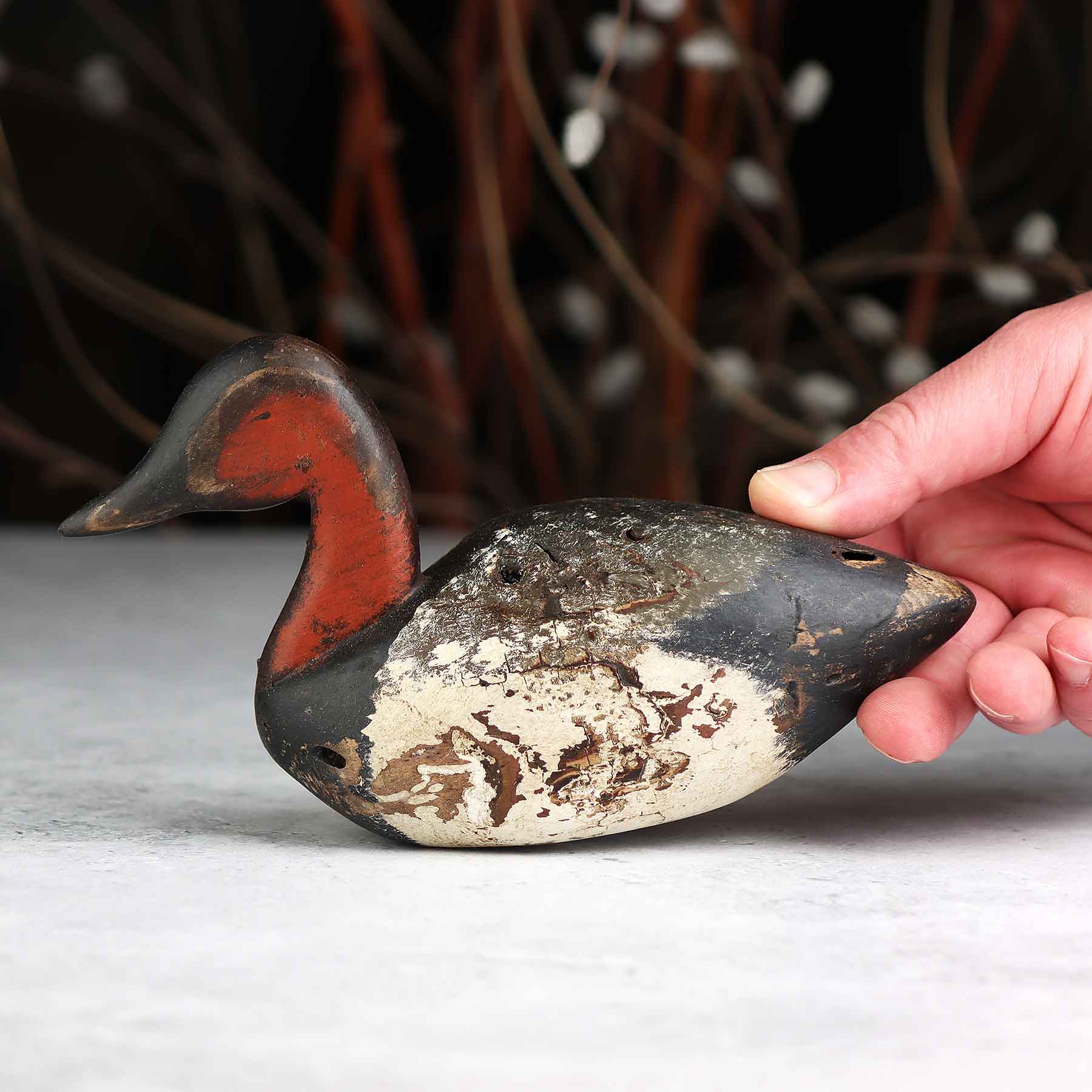 Mini Black Duck Decoy