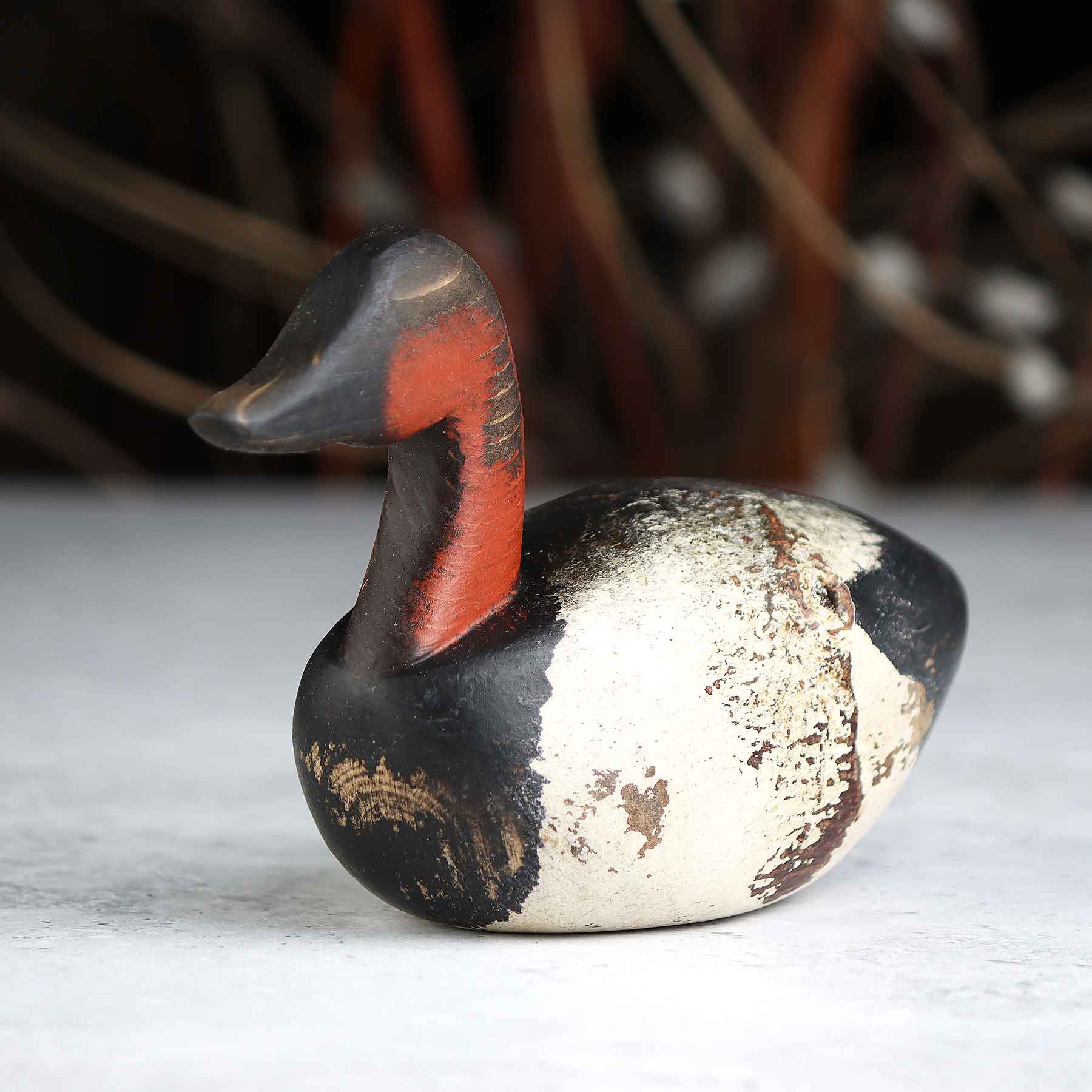 Mini Black Duck Decoy