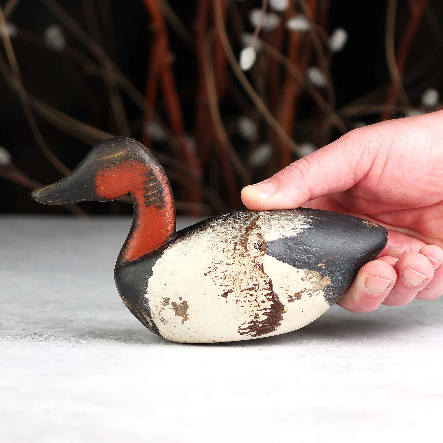 Mini Black Duck Decoy