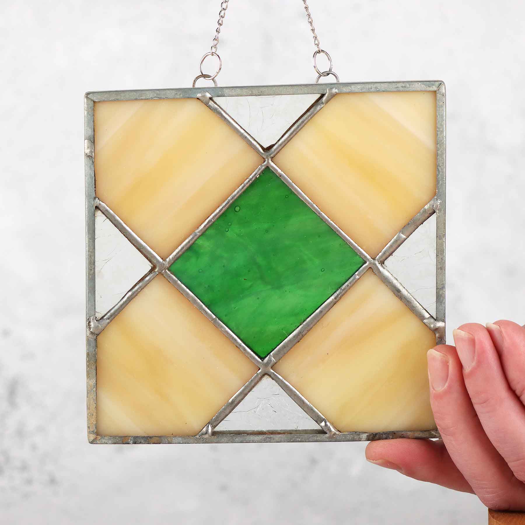 Stained Glass Quilt Square