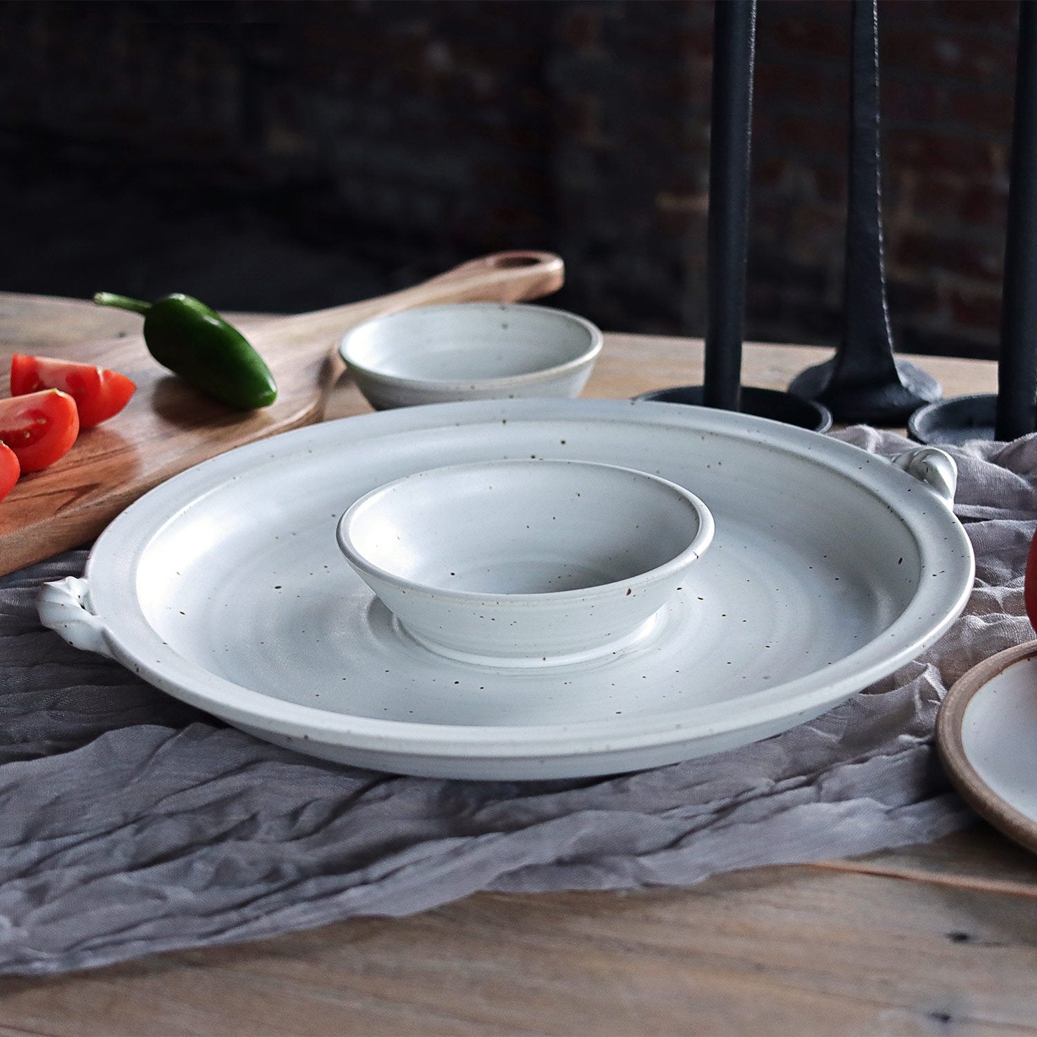 Chip & Dip; White