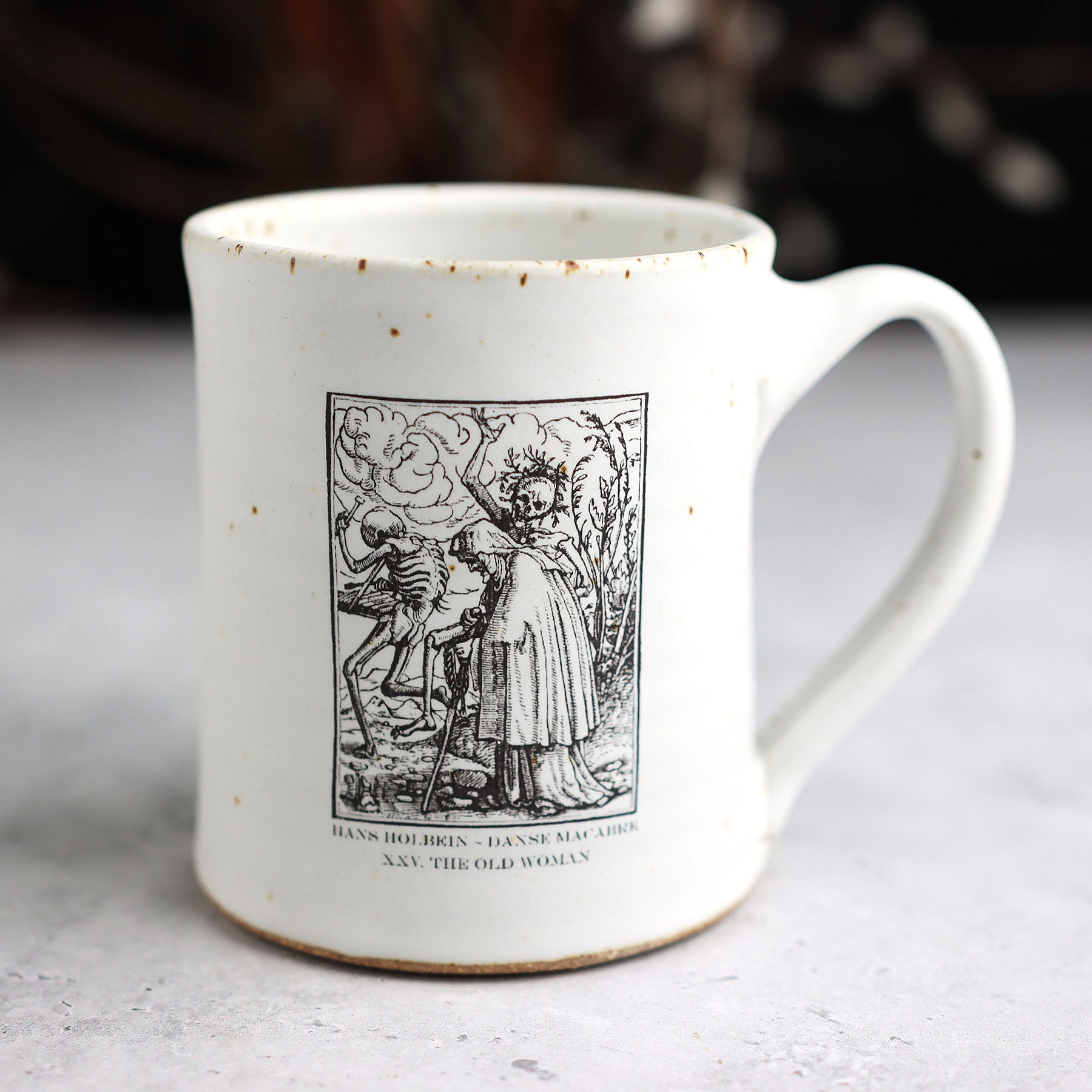 Holbein Mug XXV: The Old Woman