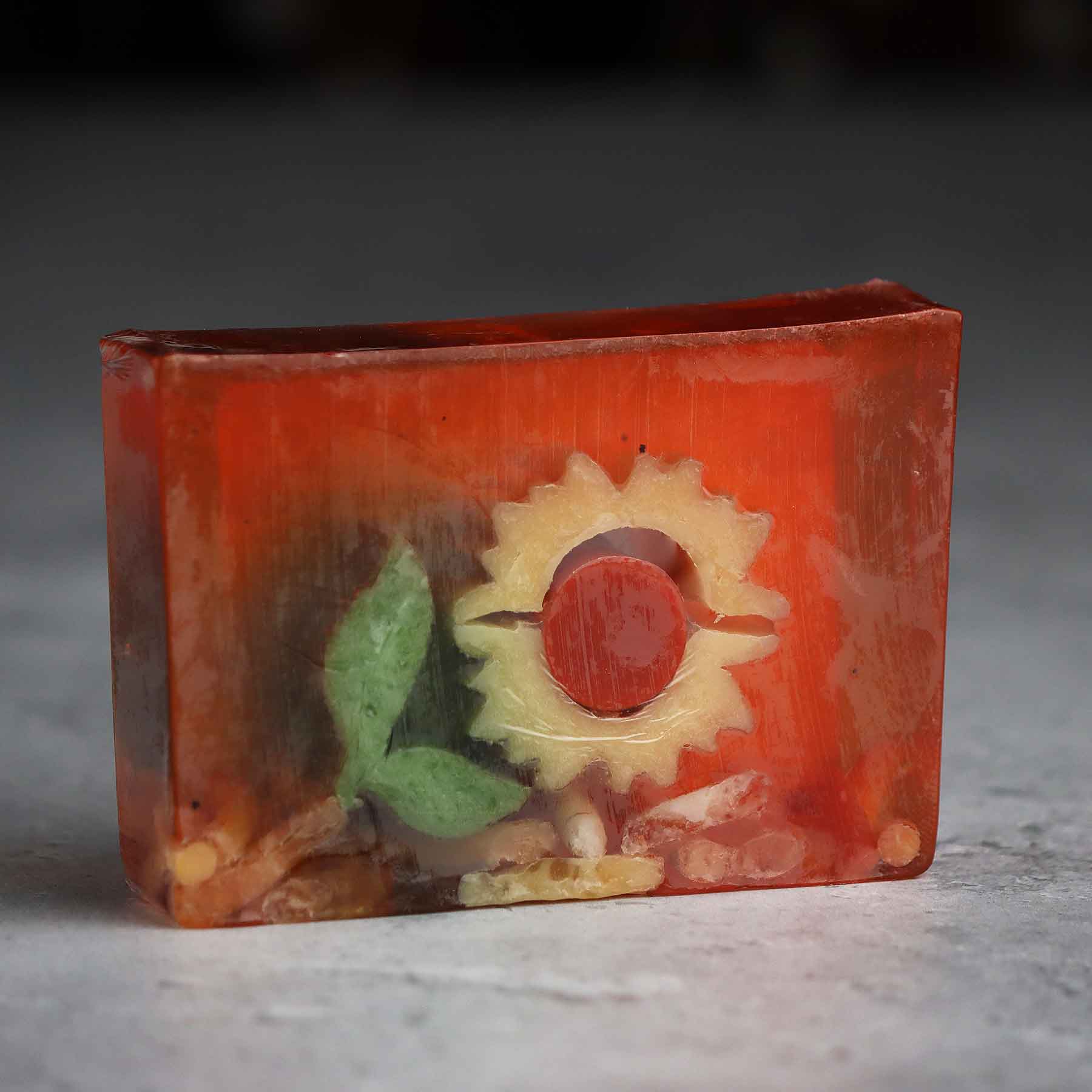 Sunflower Soap By the Slice