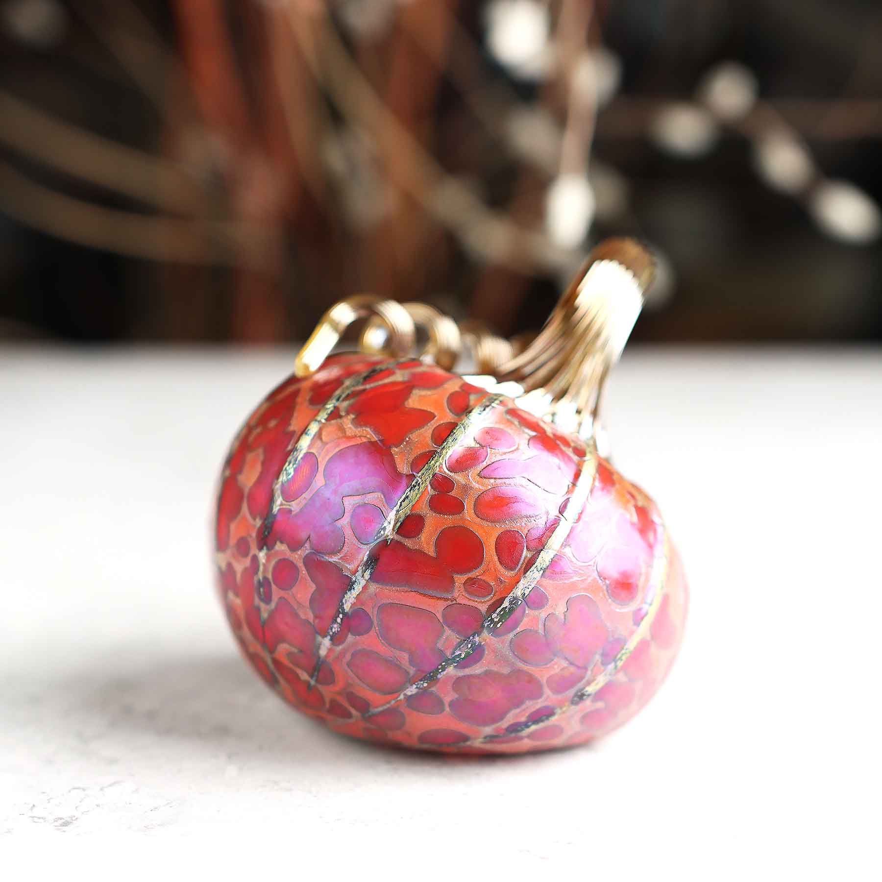 Sierra Red Tilted Pumpkin