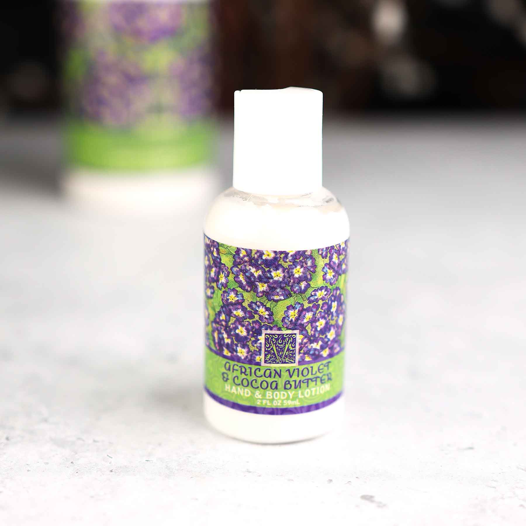 African Violet & Cocoa Butter Lotion 2oz