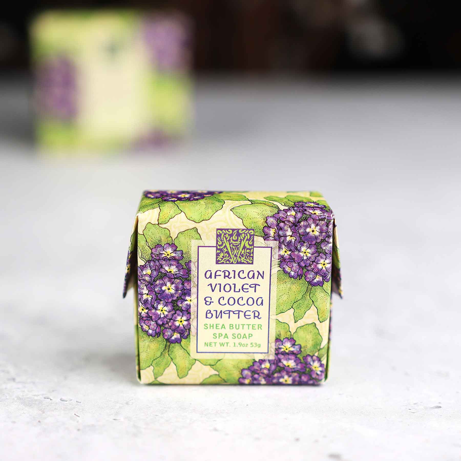 African Violet & Cocoa Butter Soap 1.9oz