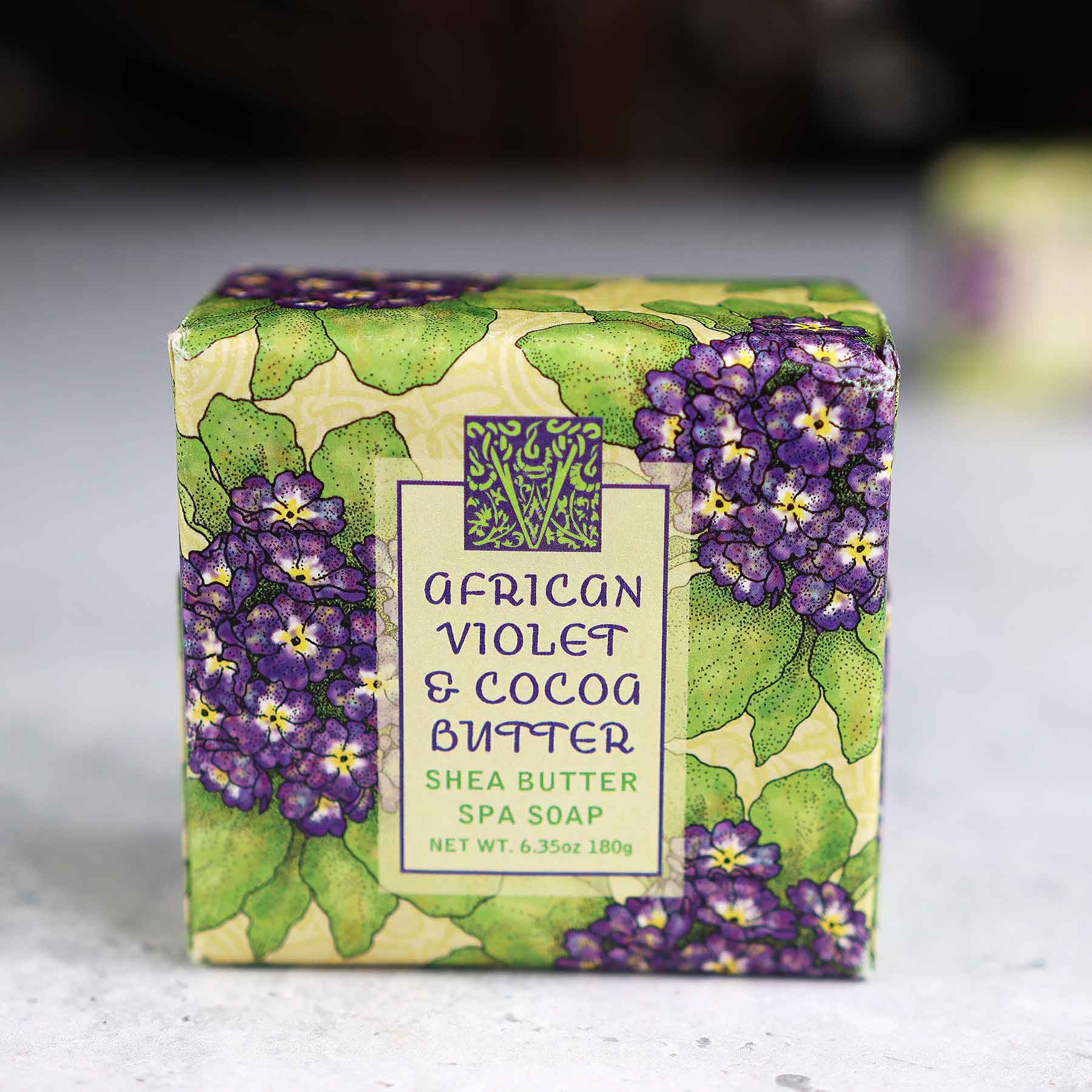 African Violet & Cocoa Butter Soap 6.35oz