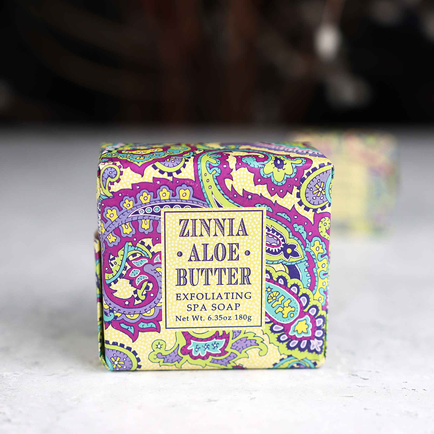 Zinnia Aloe Butter Soap 6.35oz