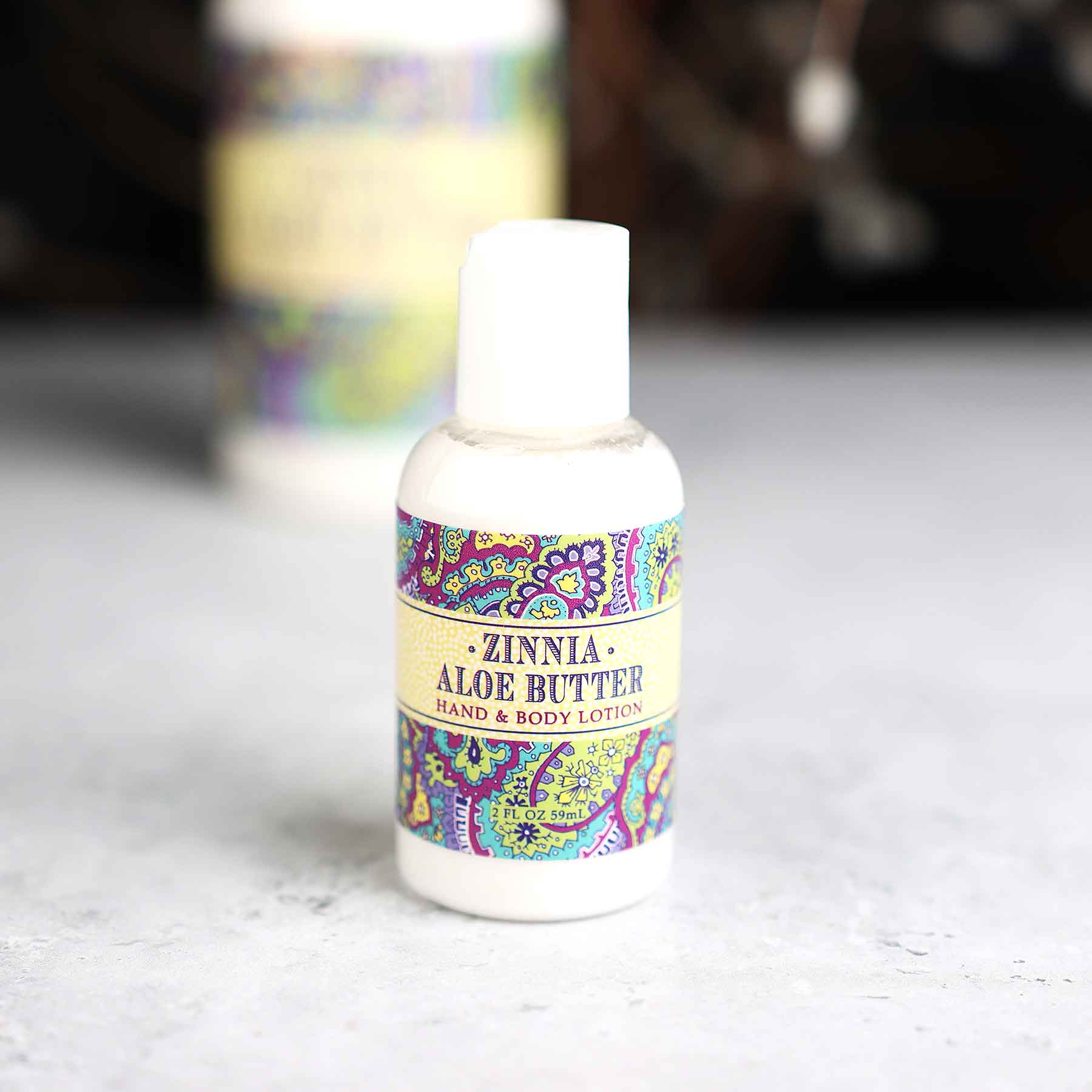 Zinnia Aloe Butter Lotion 2oz