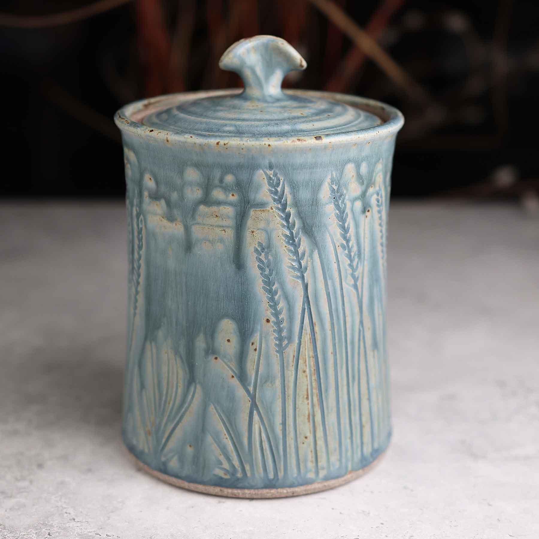 Grass Mishima Jar