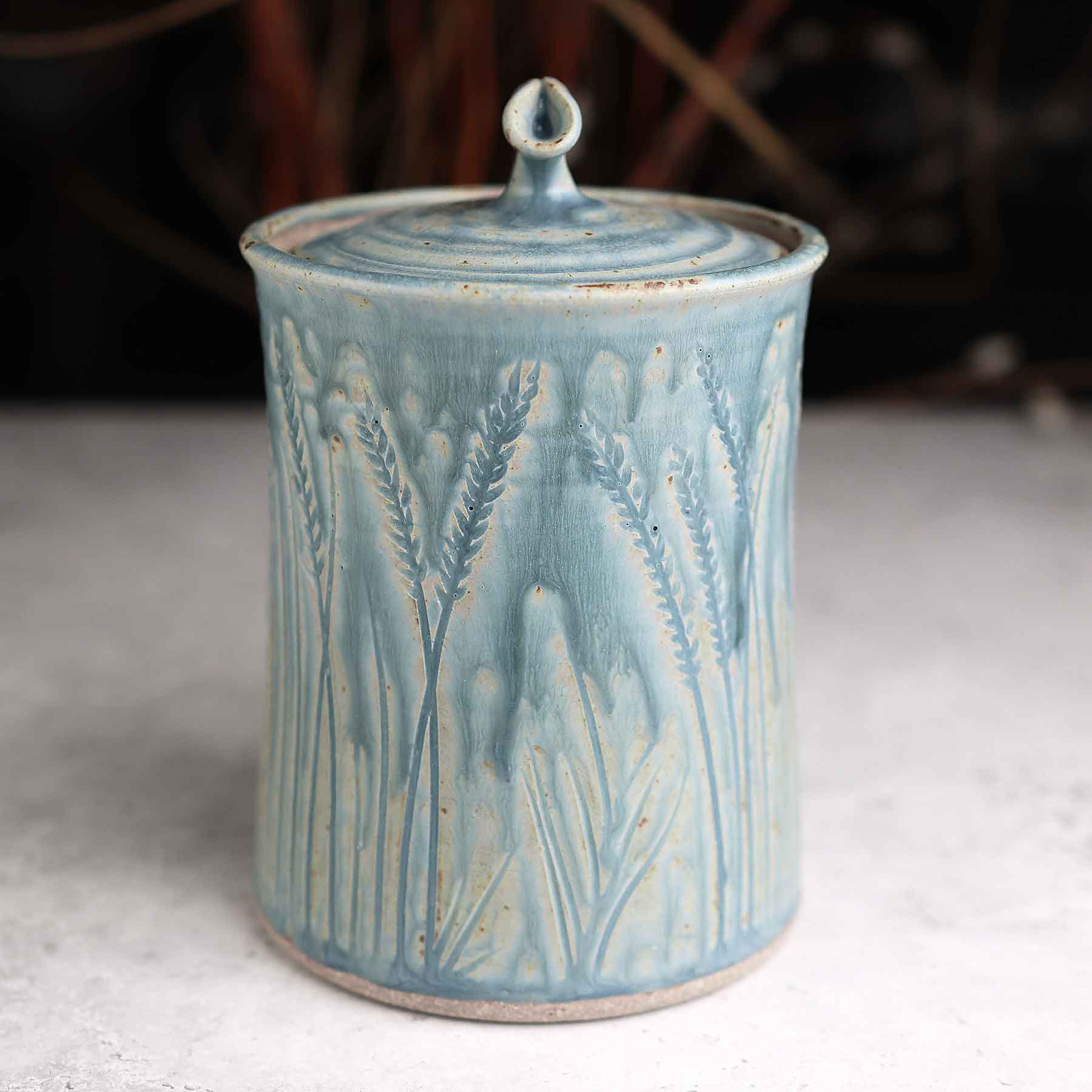 Grass Mishima Jar