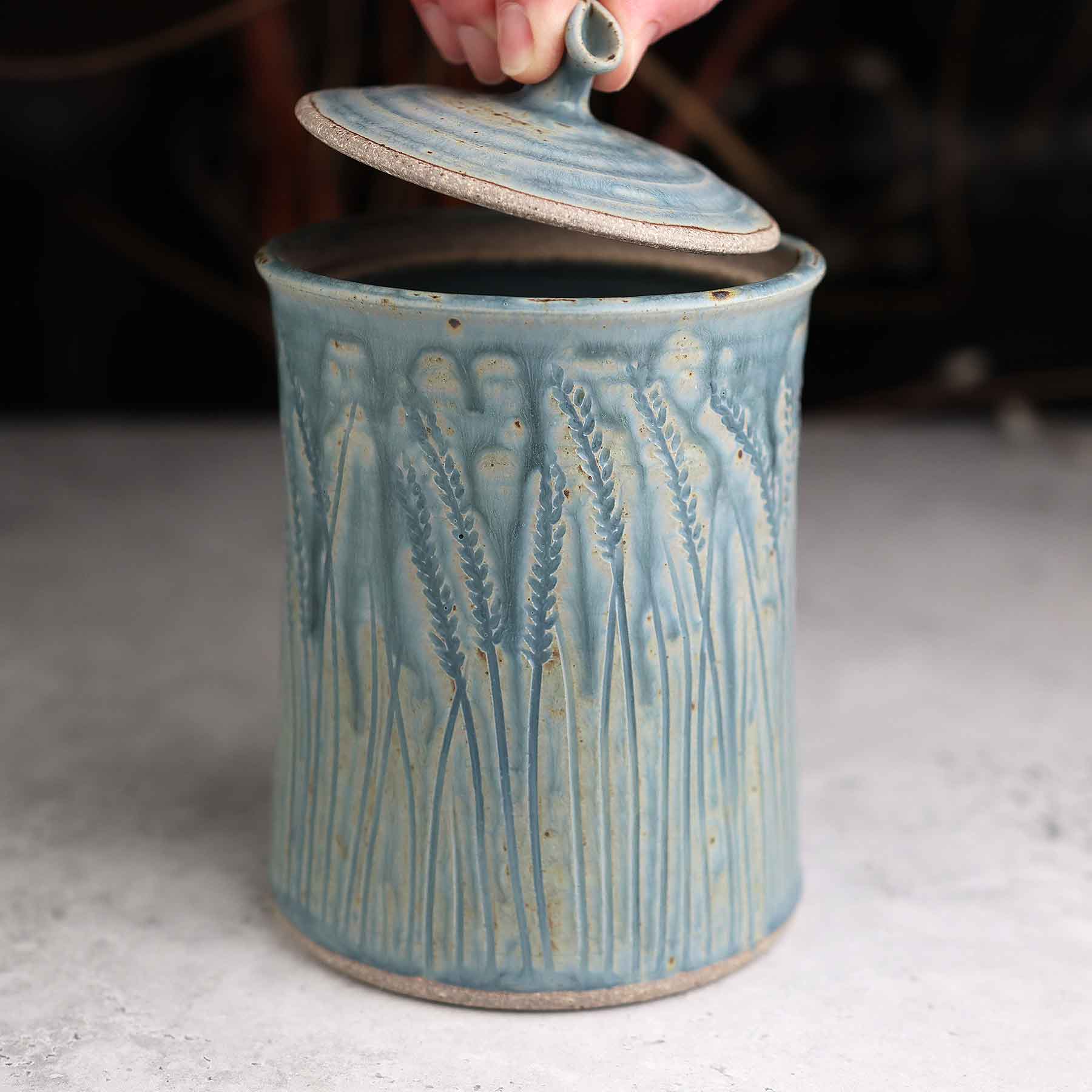 Grass Mishima Jar