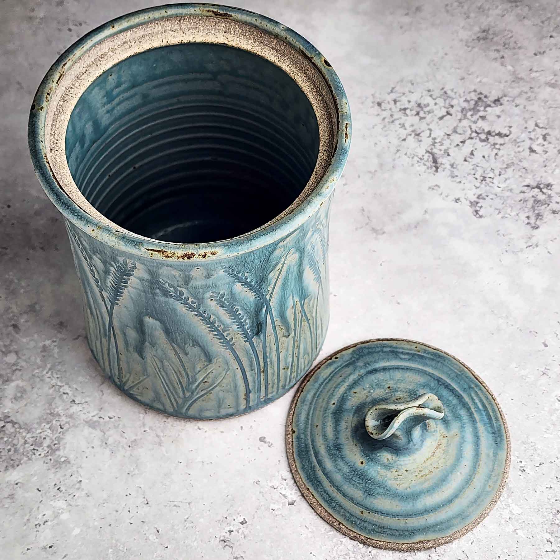 Grass Mishima Jar
