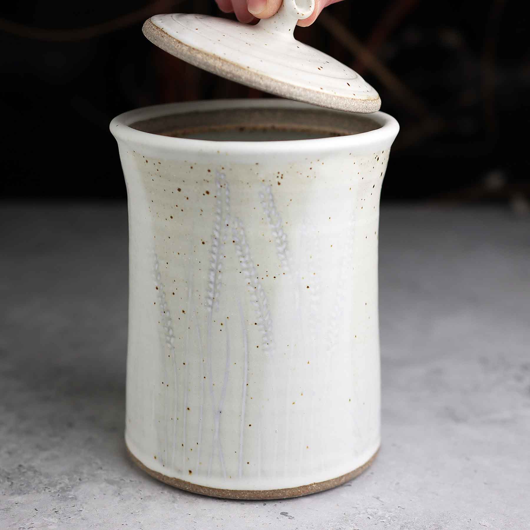 Grass Mishima Jar