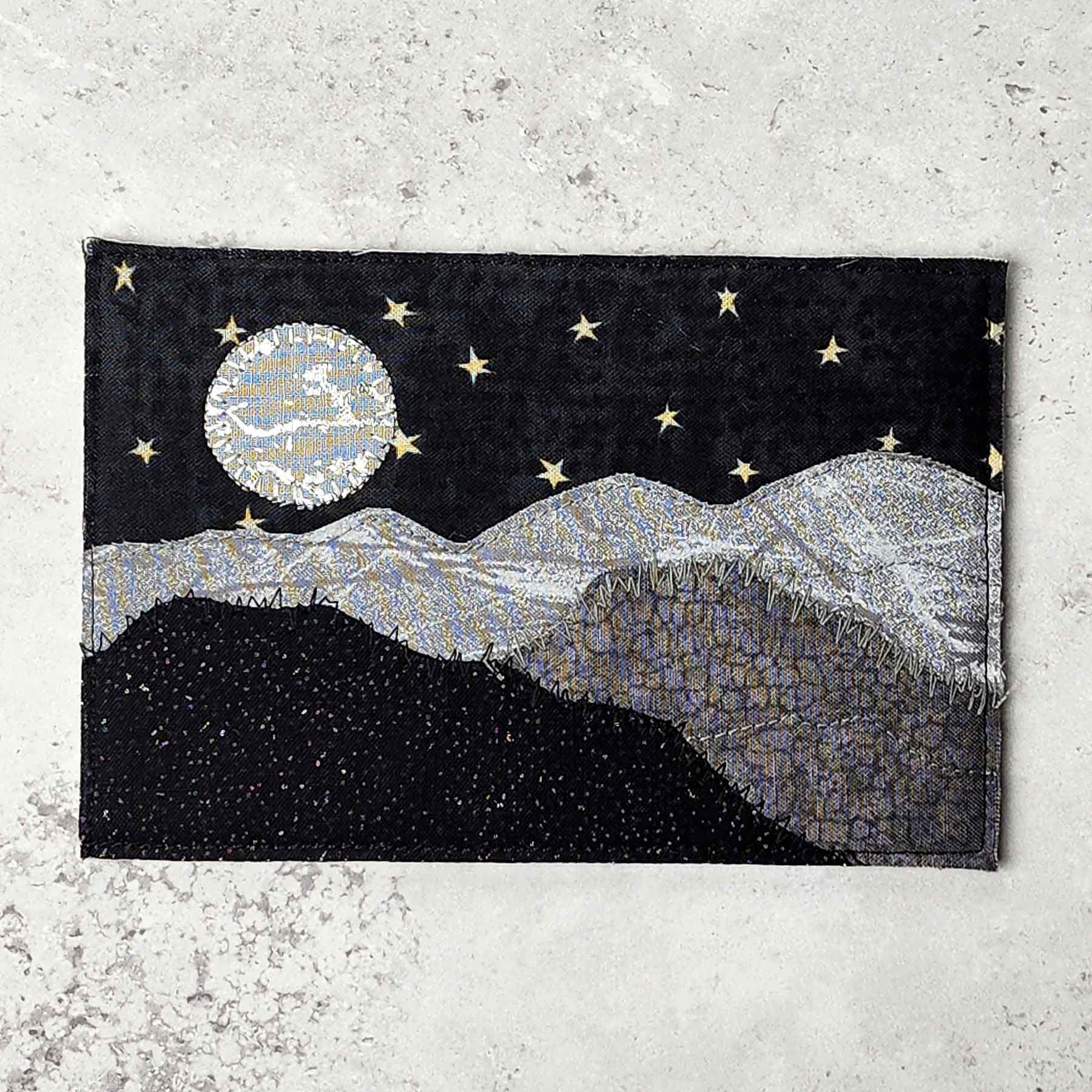 Moon Over the Mountain 4x6