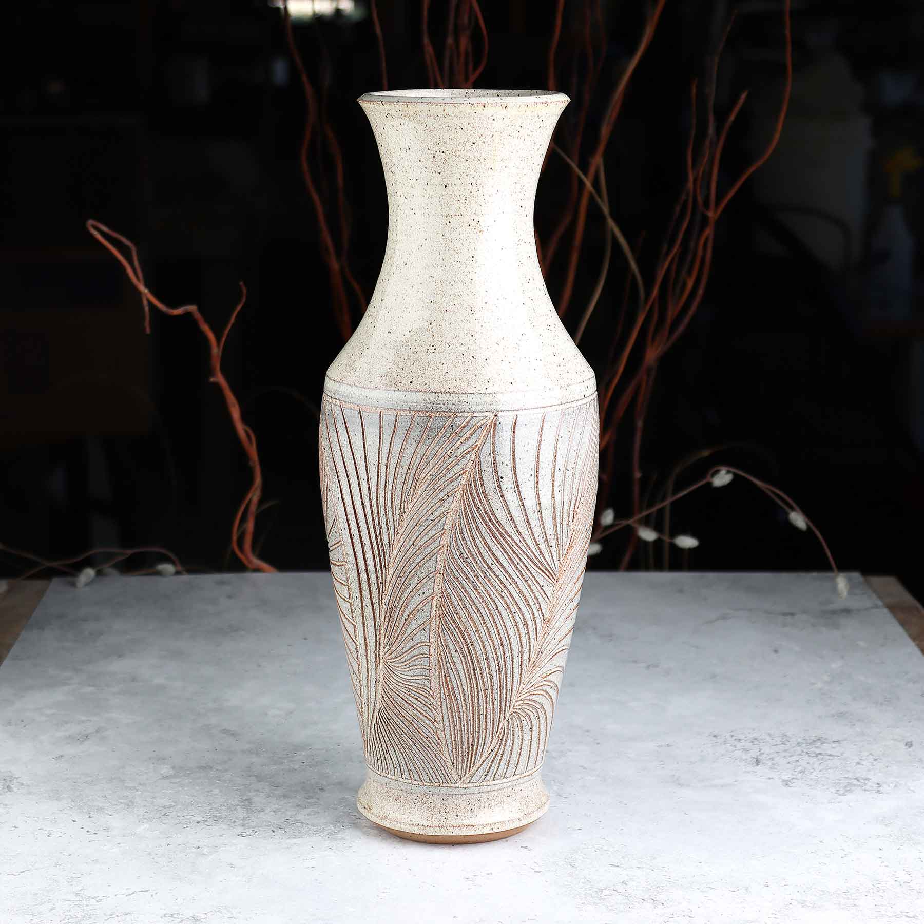 Carved Vase