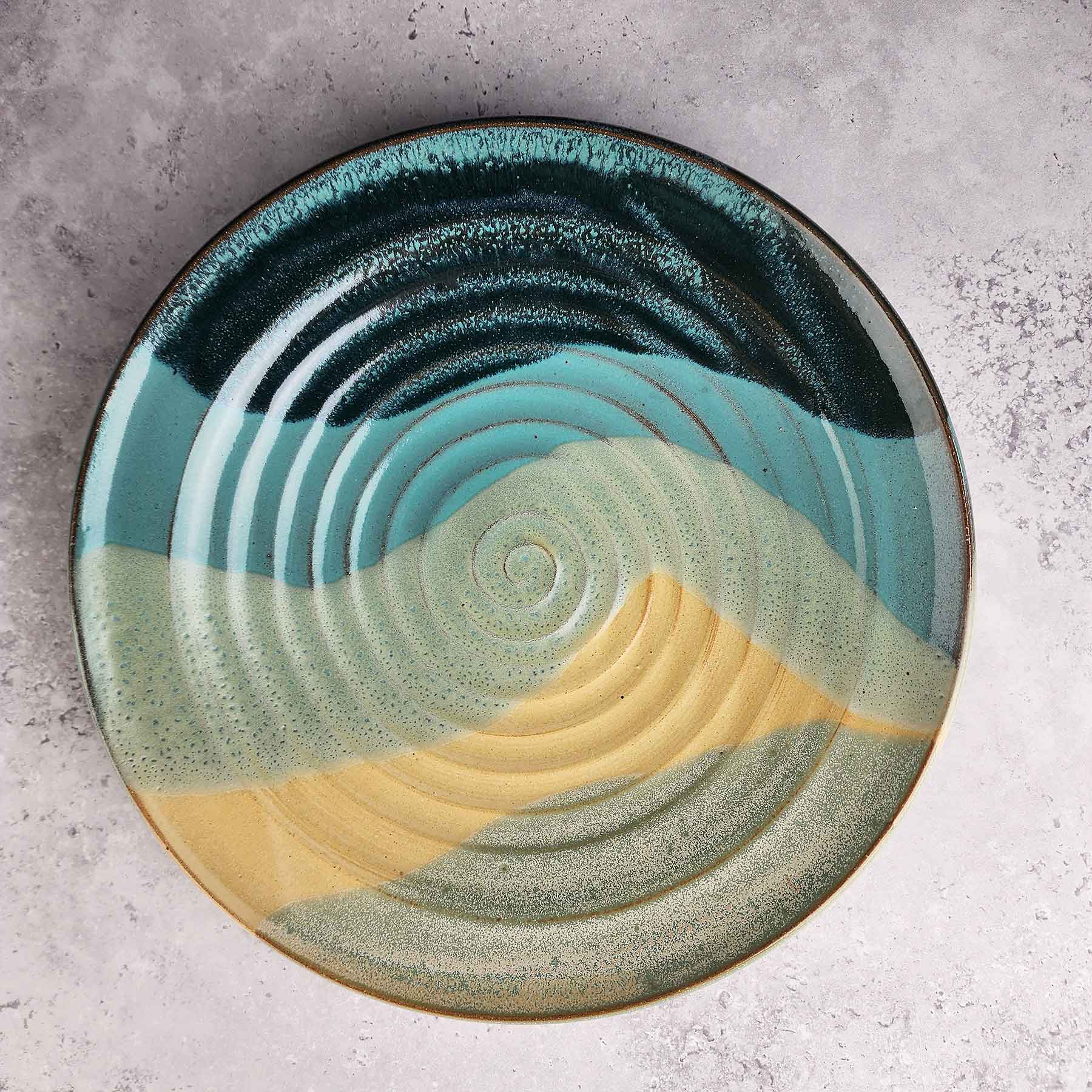 Flat Serving Bowl