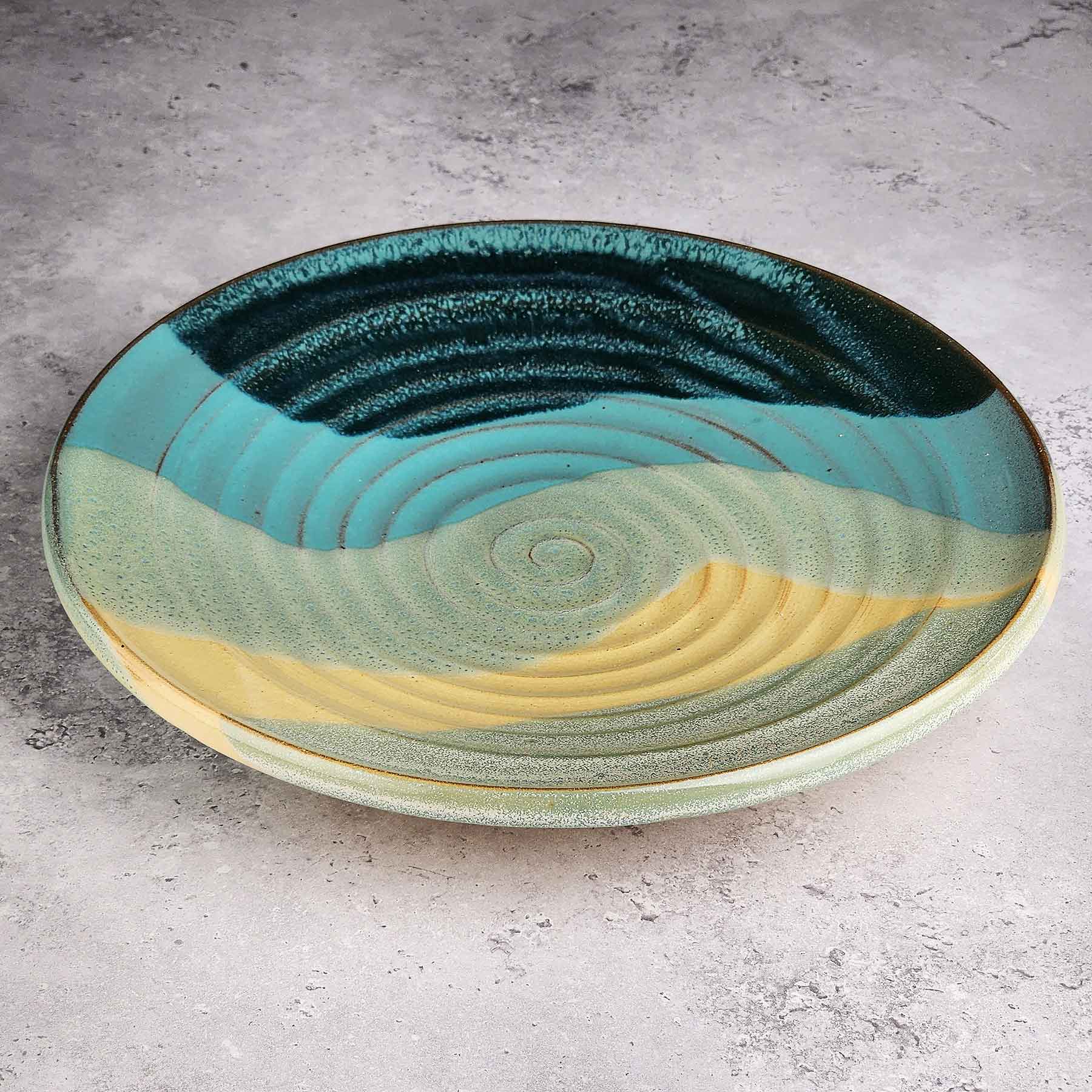 Flat Serving Bowl
