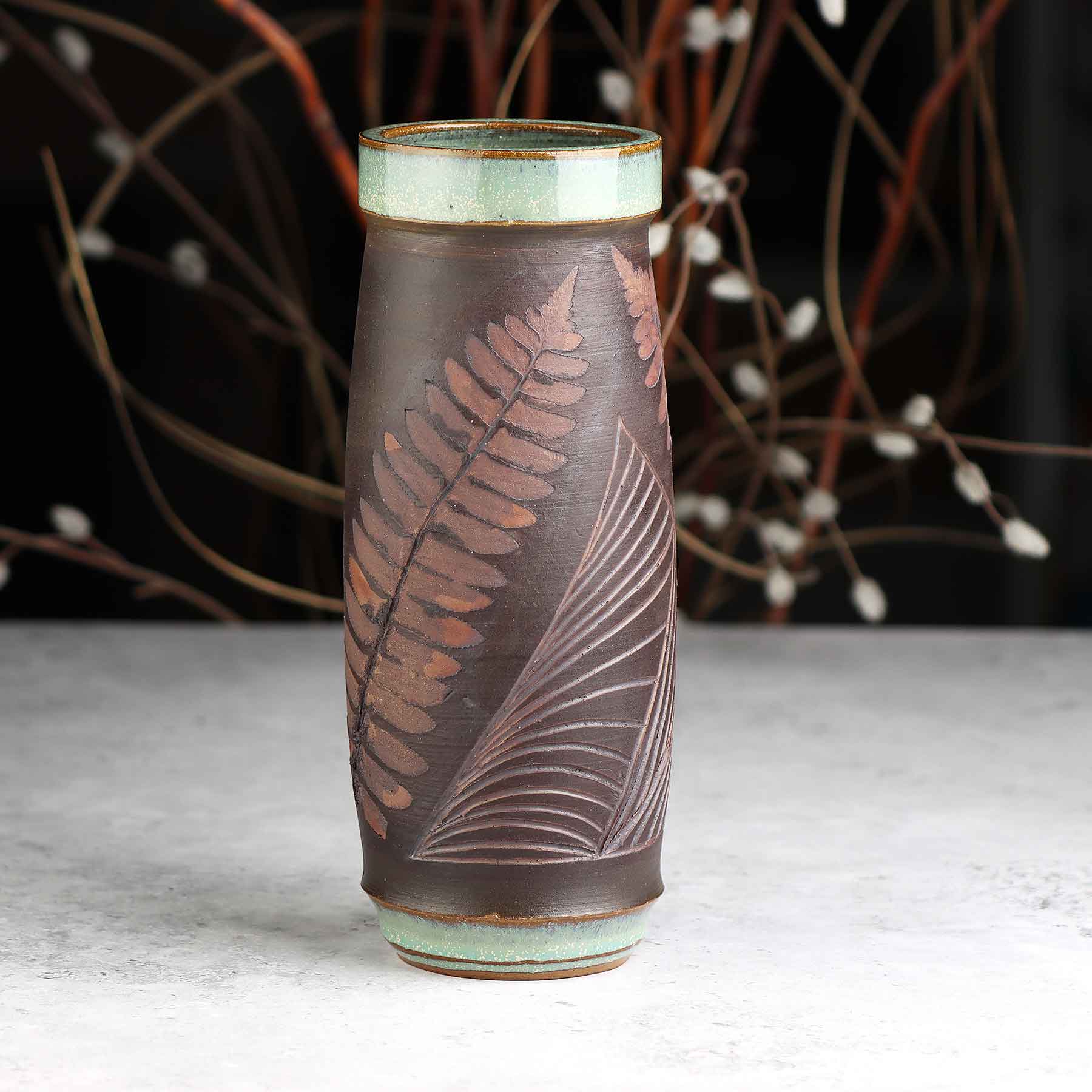 Small Flower Print Vase