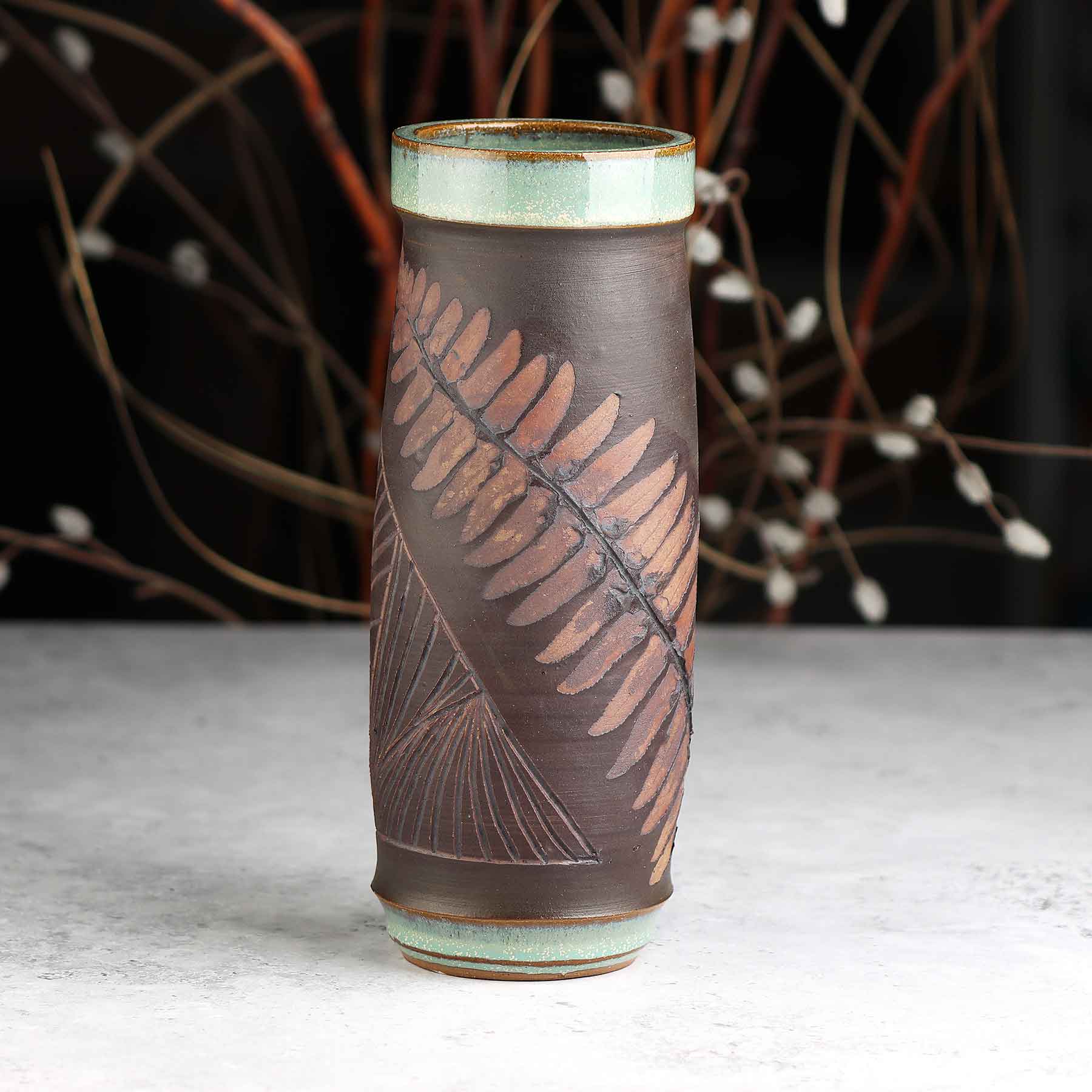 Small Flower Print Vase