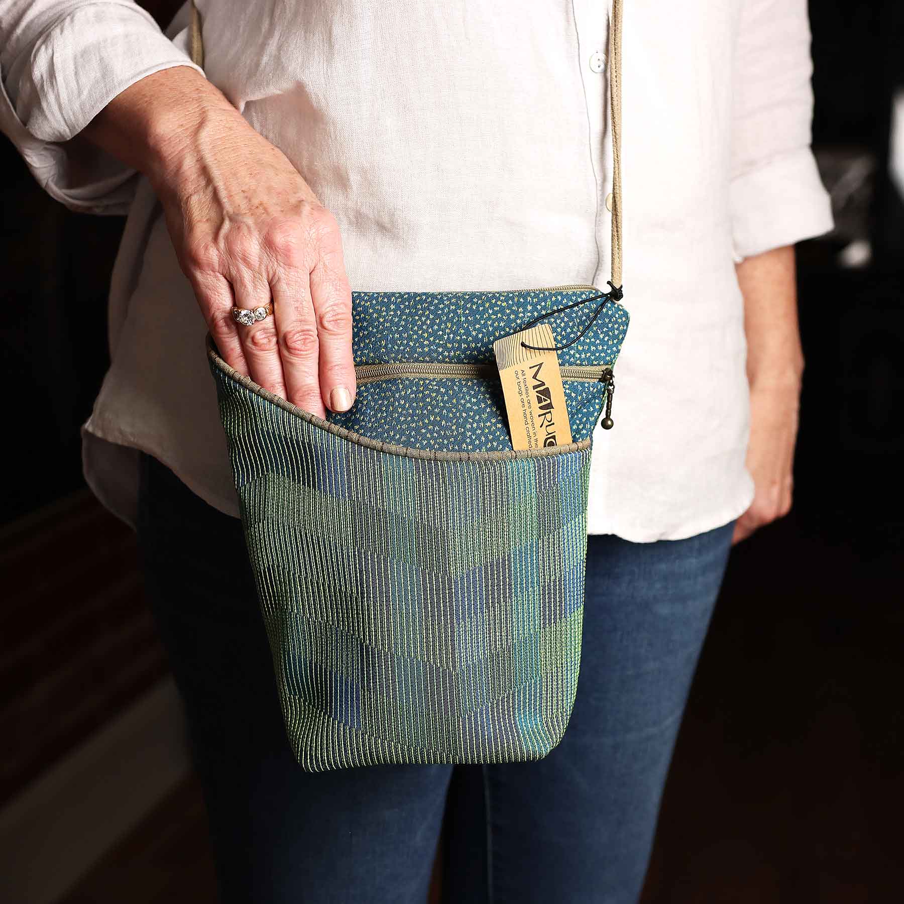 City Girl Chevron Green
