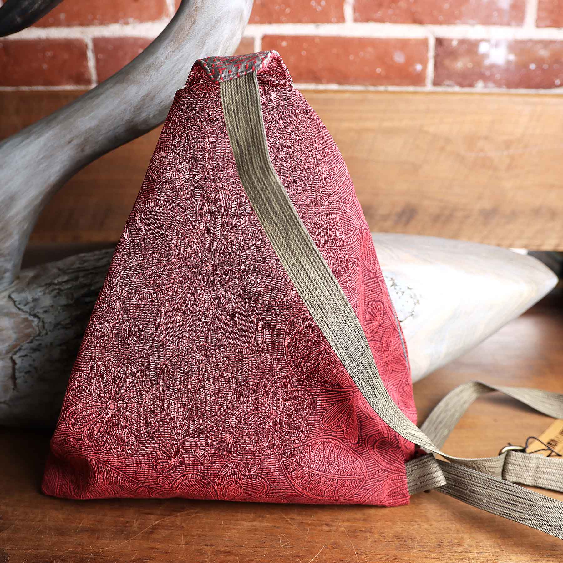Gogo Satchel; Mehndi Red