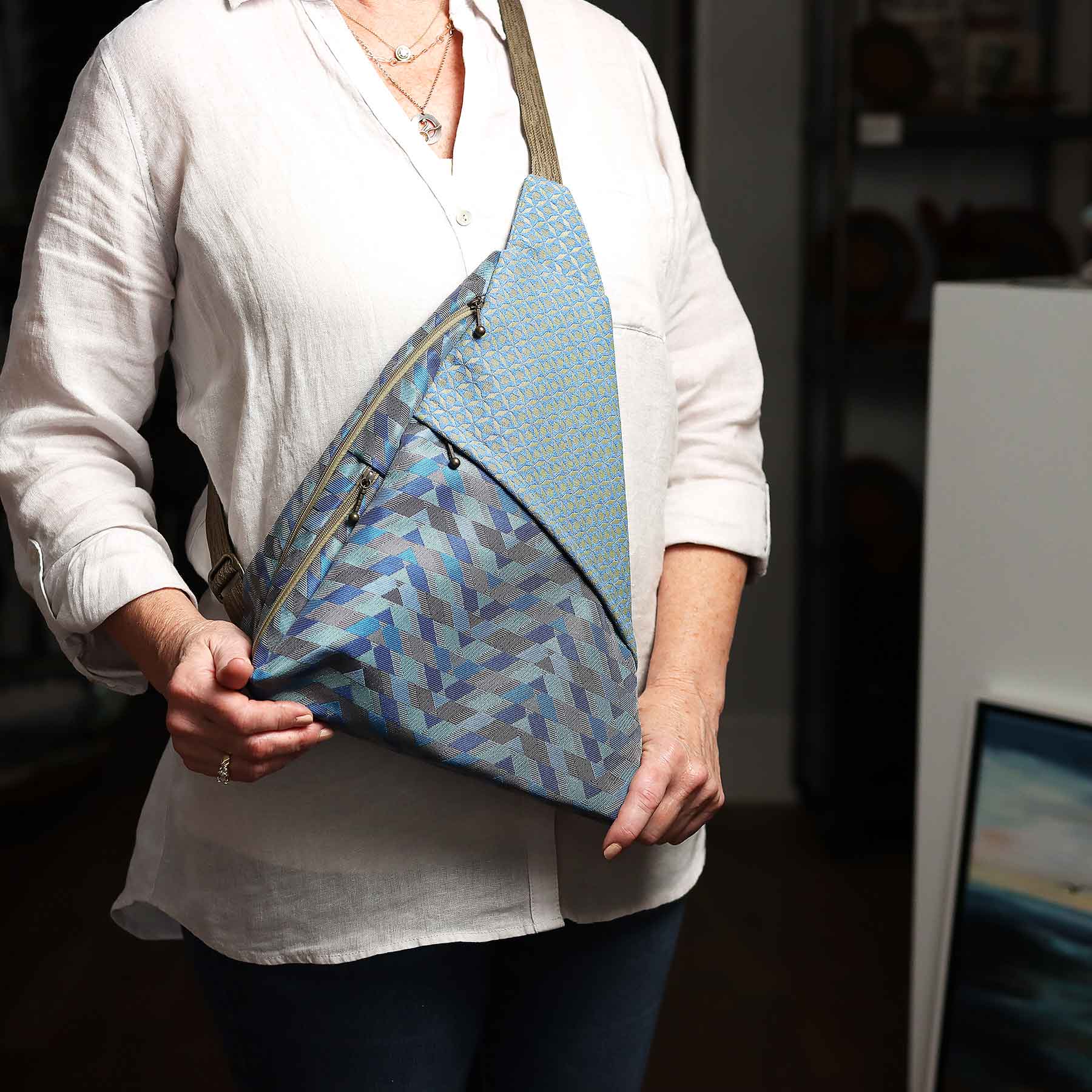 Gogo Satchel; Sierra Blue
