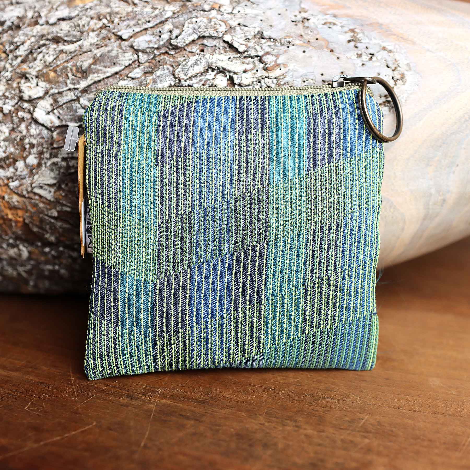 Roo Pouch; Chevron Green