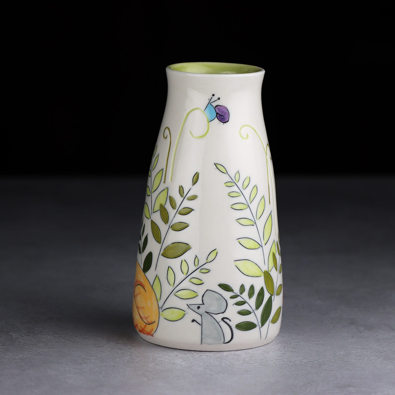 Fox Small Vase