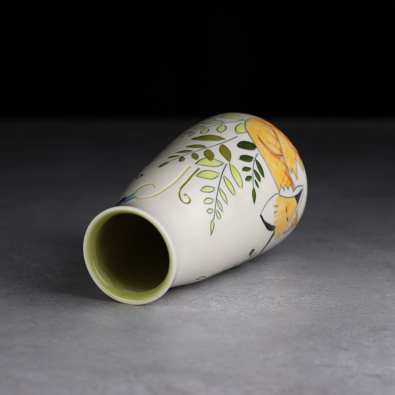 Fox Small Vase