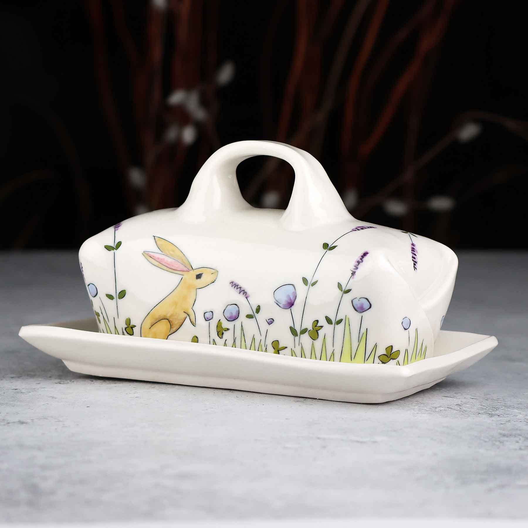 Bunny Butter Dish