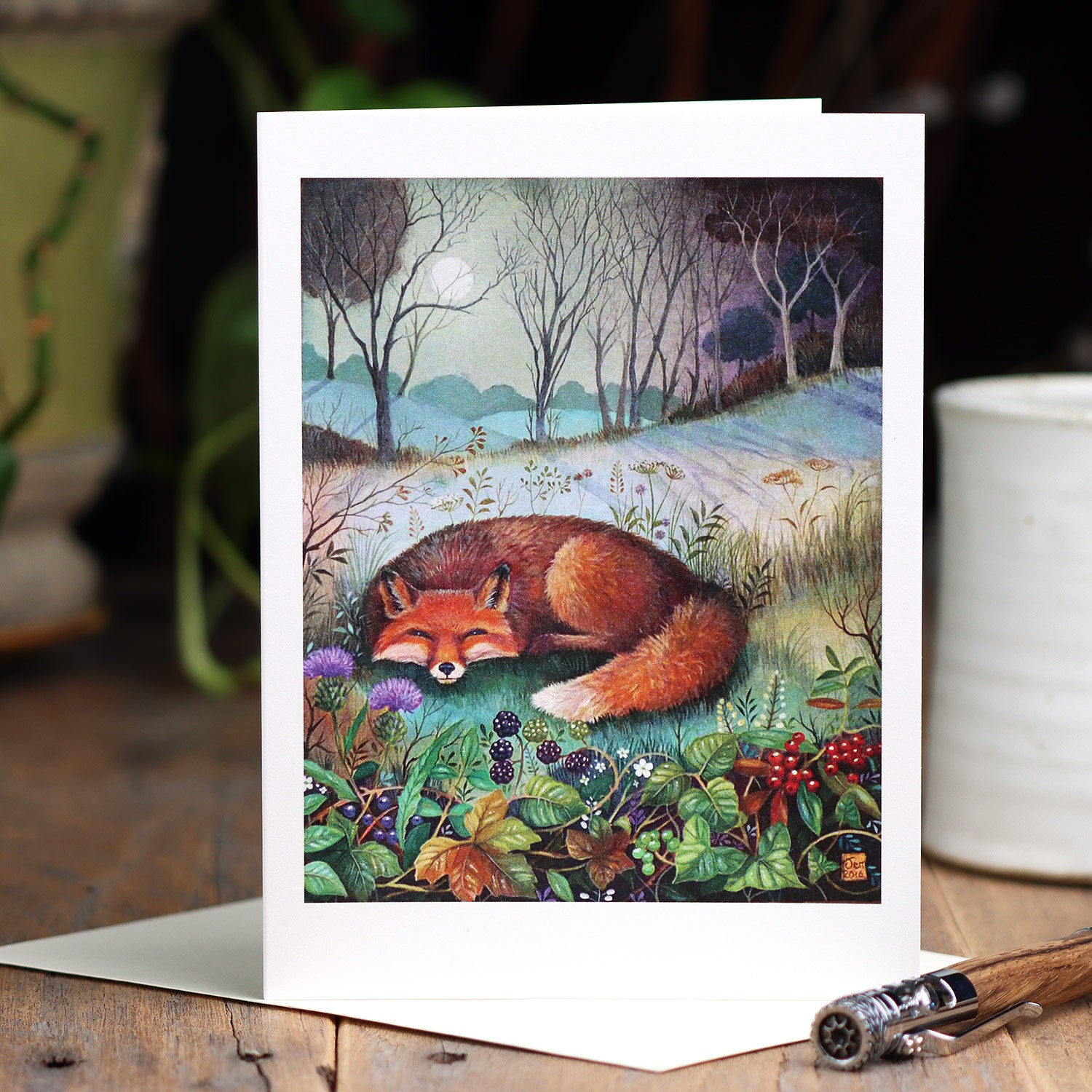 Winter Fox, 5X7