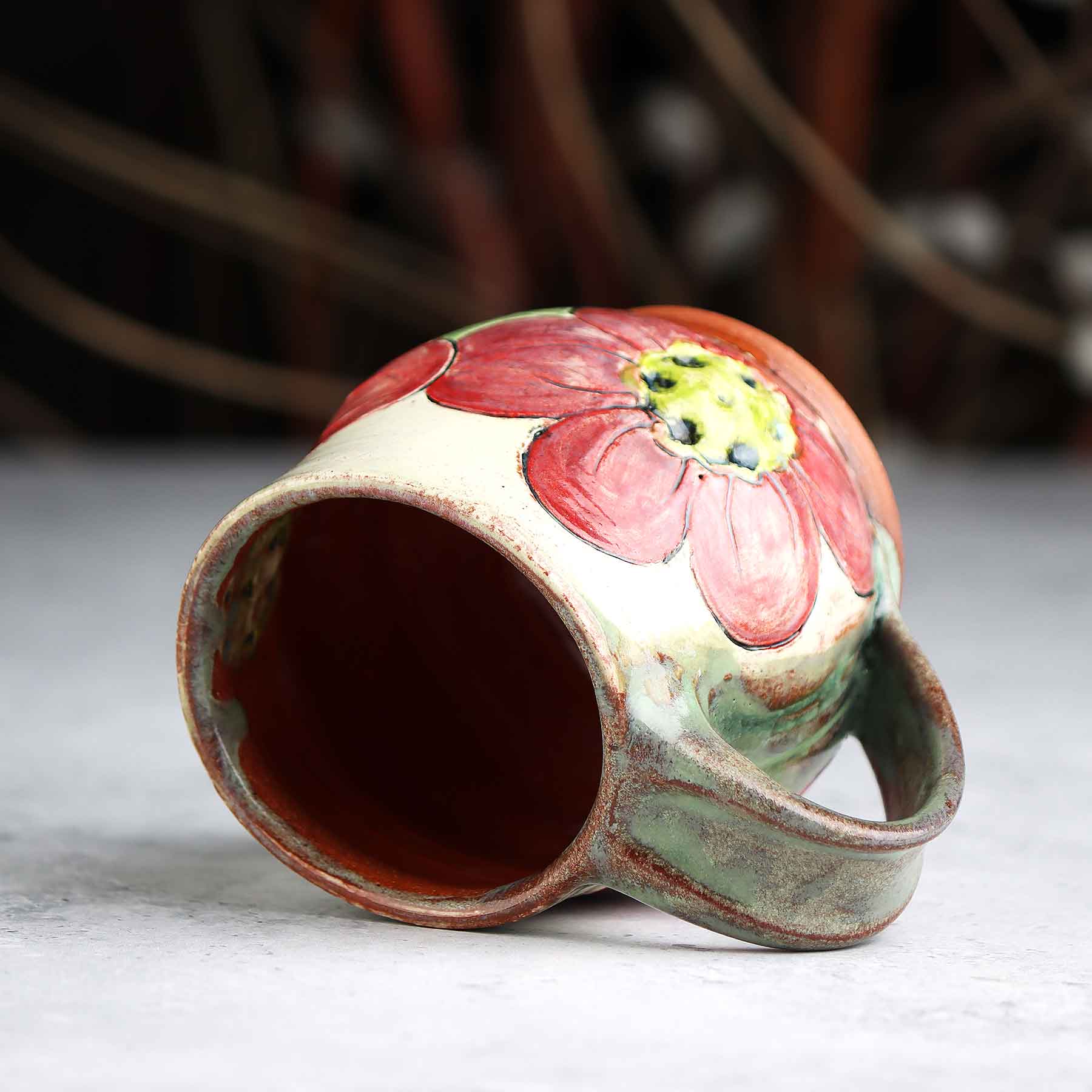 Sgraffito Mug