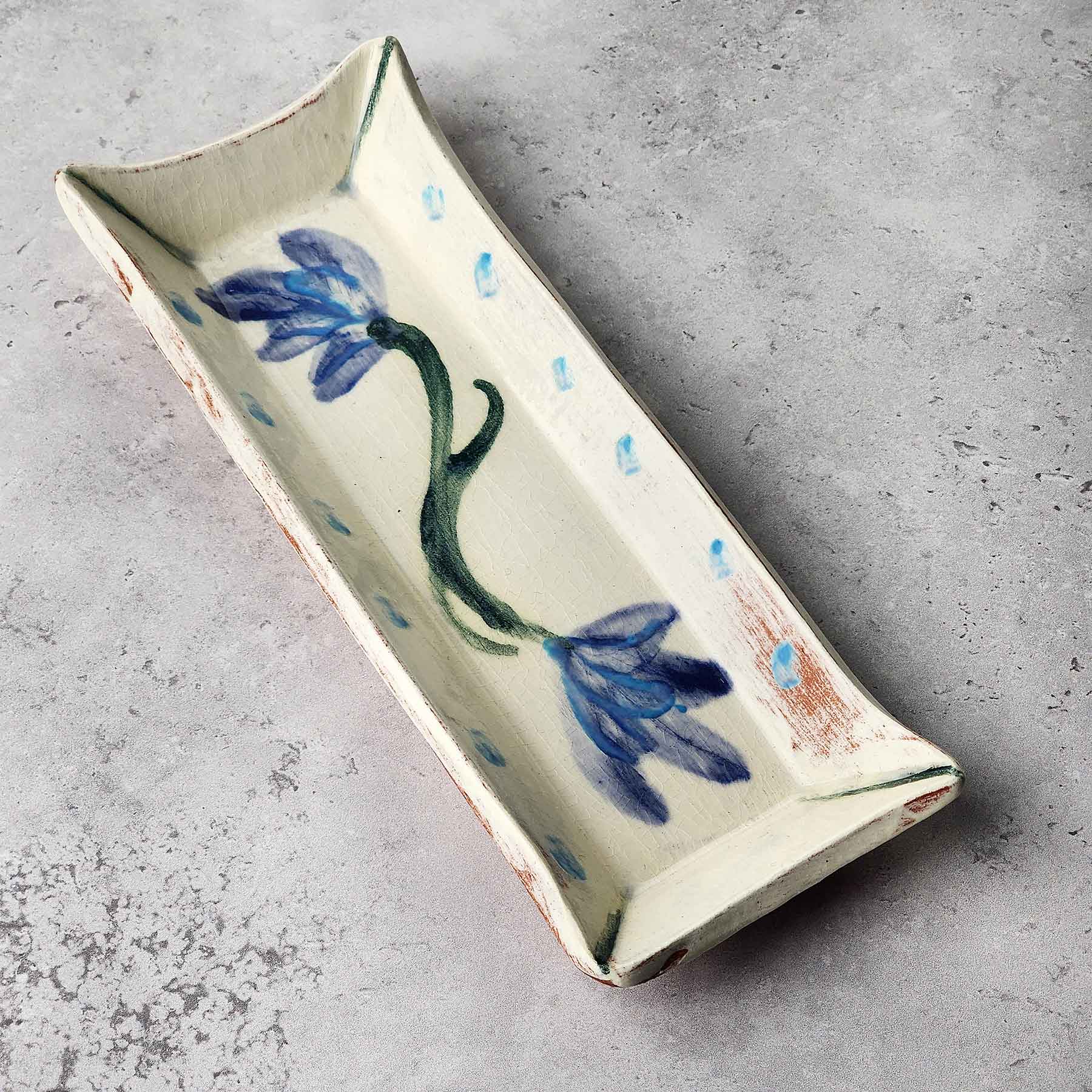 Brushwork Butter Dish