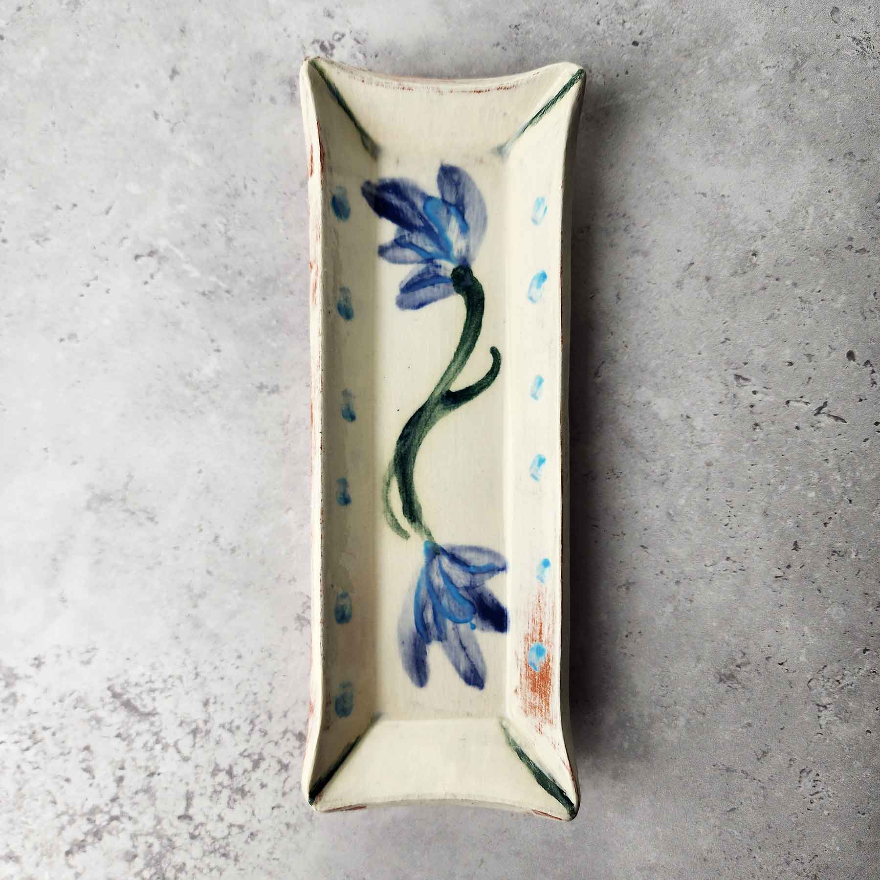 Brushwork Butter Dish