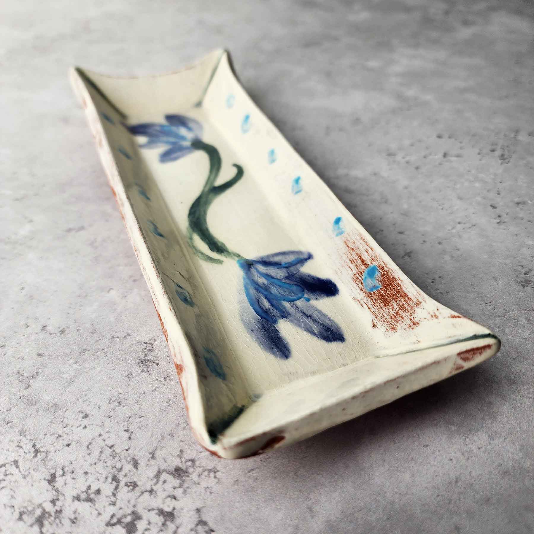 Brushwork Butter Dish