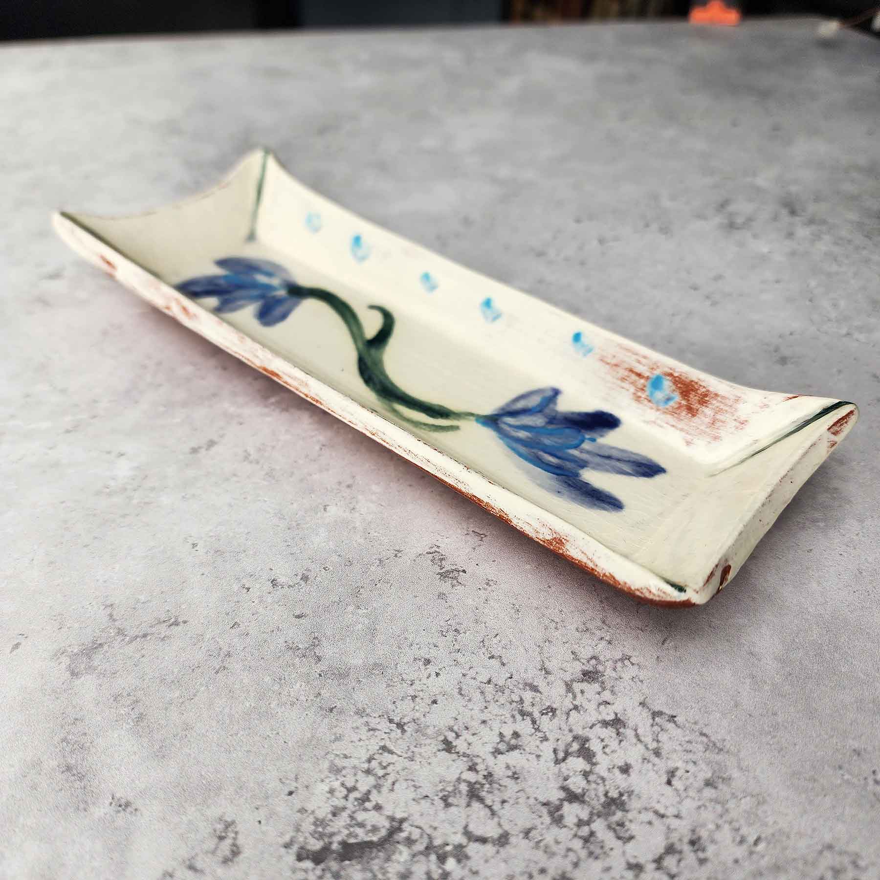 Brushwork Butter Dish