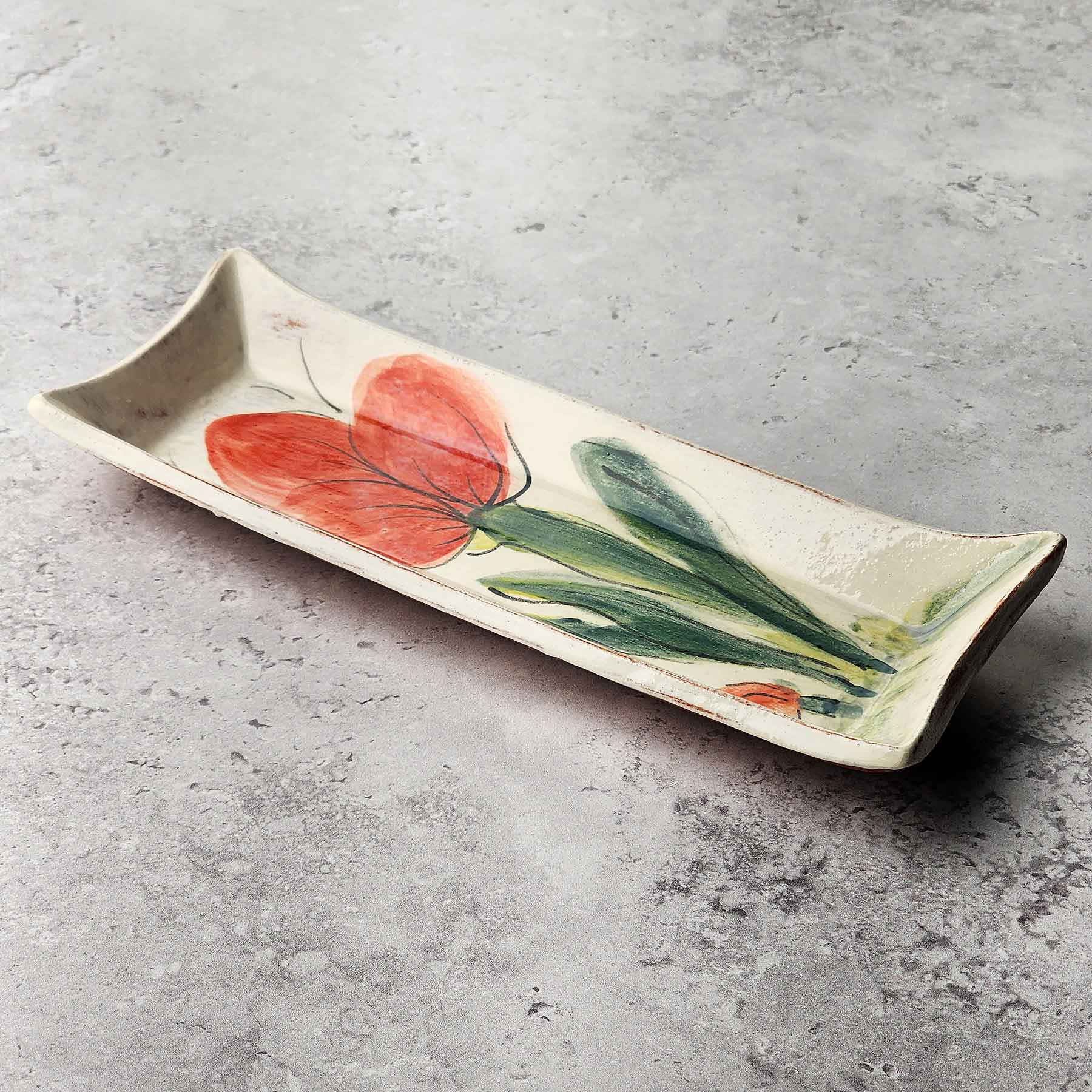 Brushwork Butter Dish