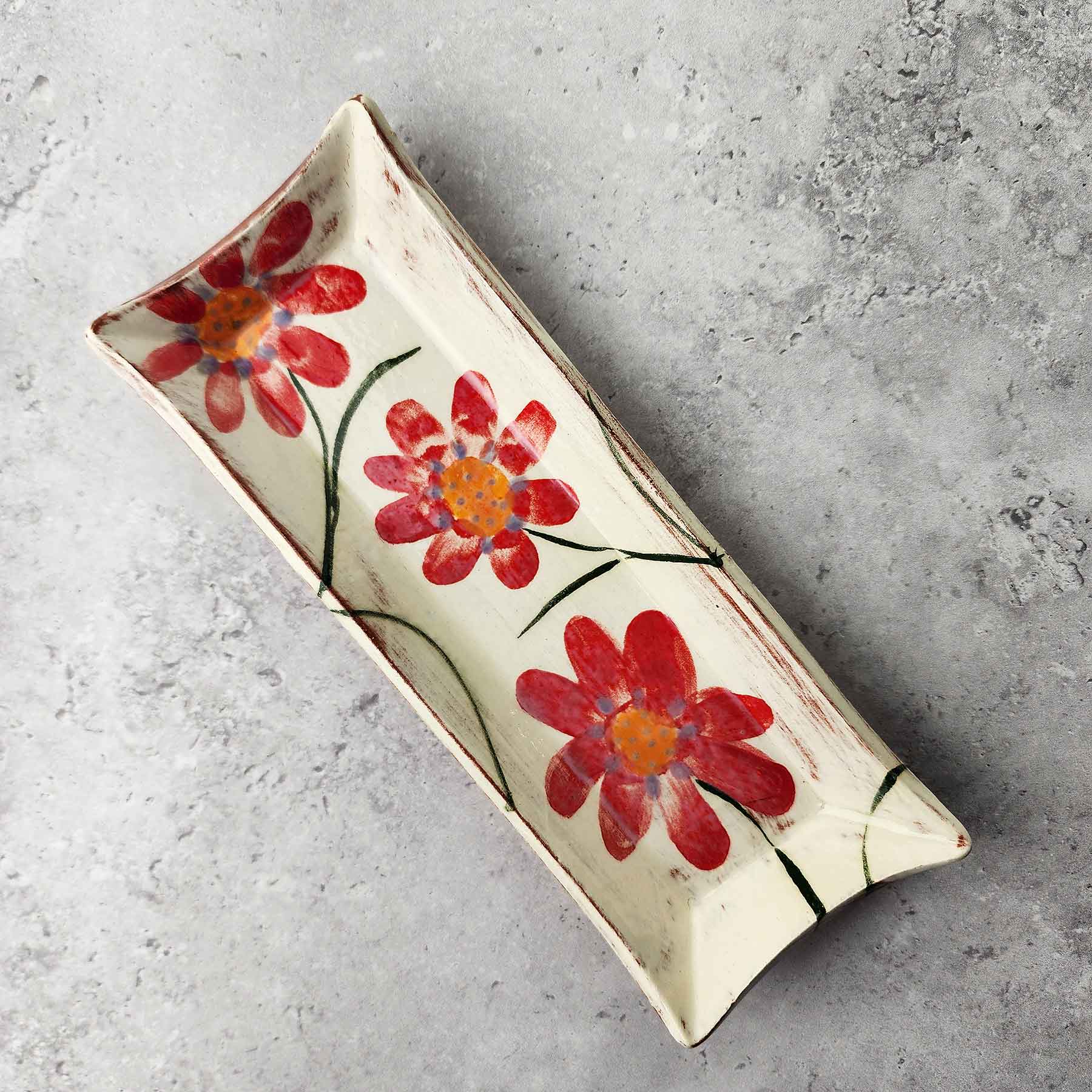 Brushwork Butter Dish